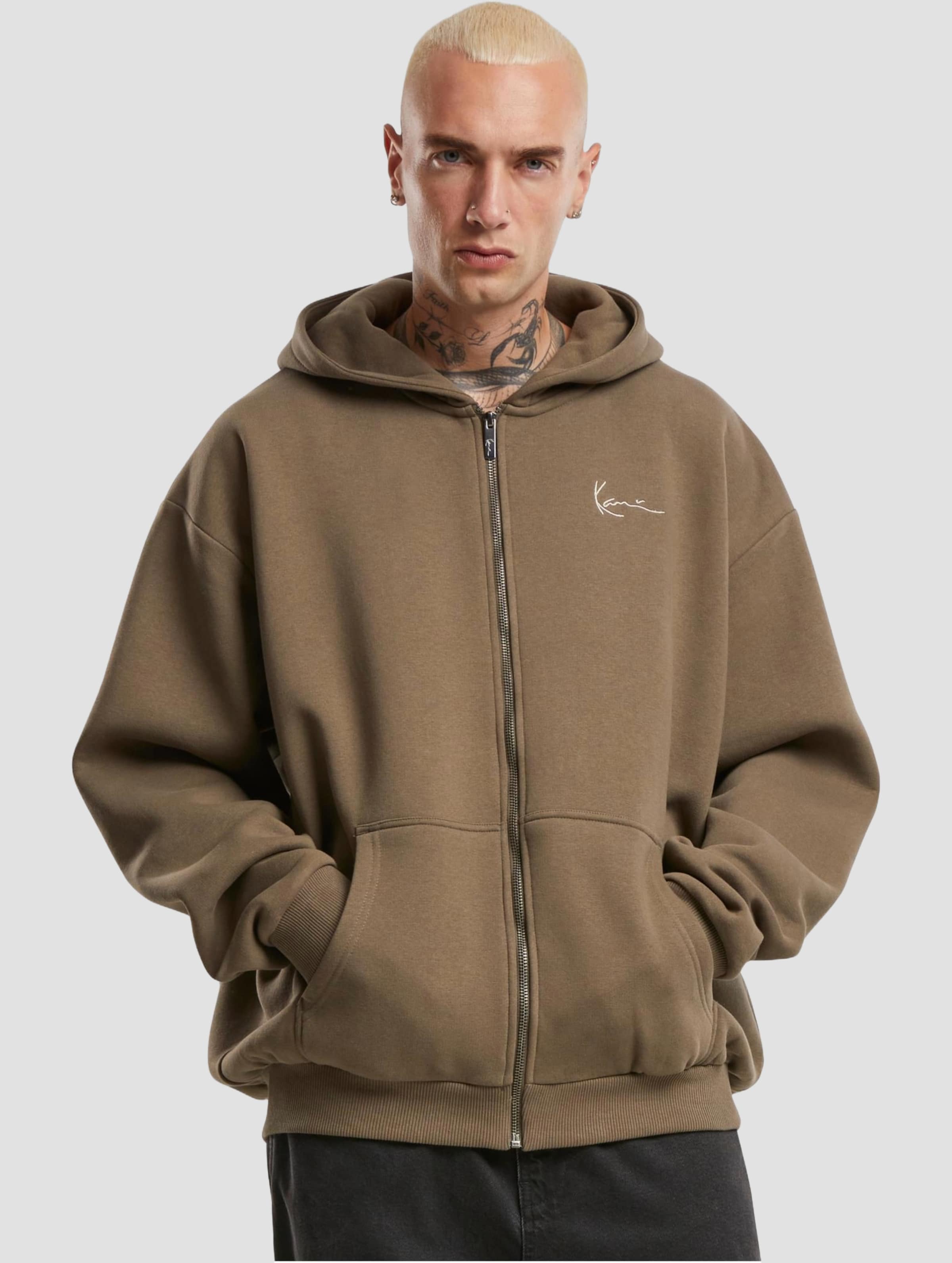 Karl Kani Small Signature Essential Oversized Zip Hoodie