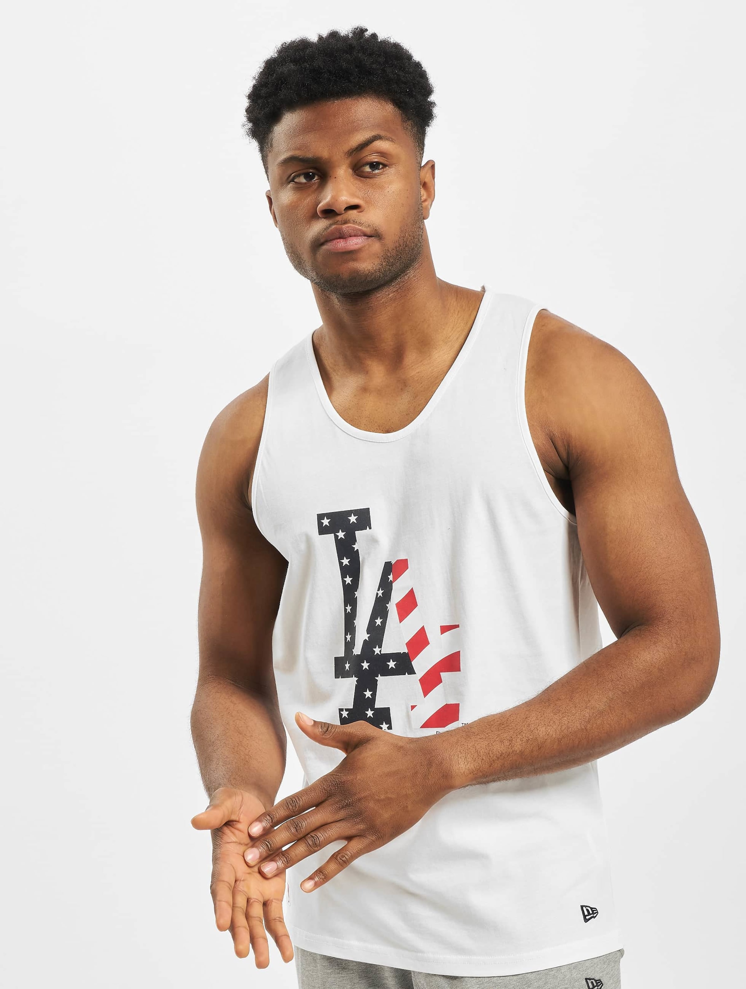 New Era MLB LA Dodgers Infill Team Logo Tank Top