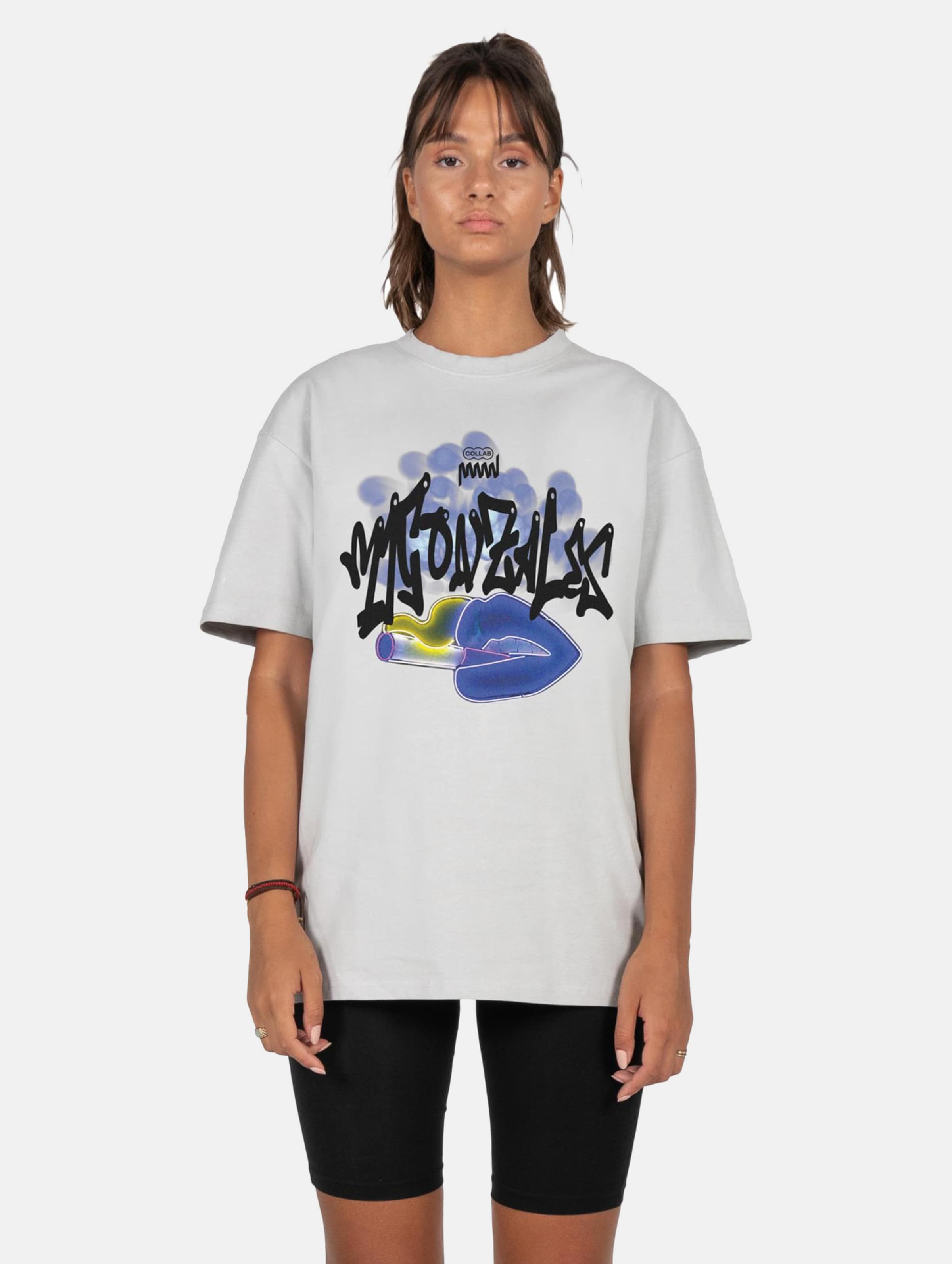 MJ Gonzales Ladies Kiss x Heavy Oversized T-Shirt