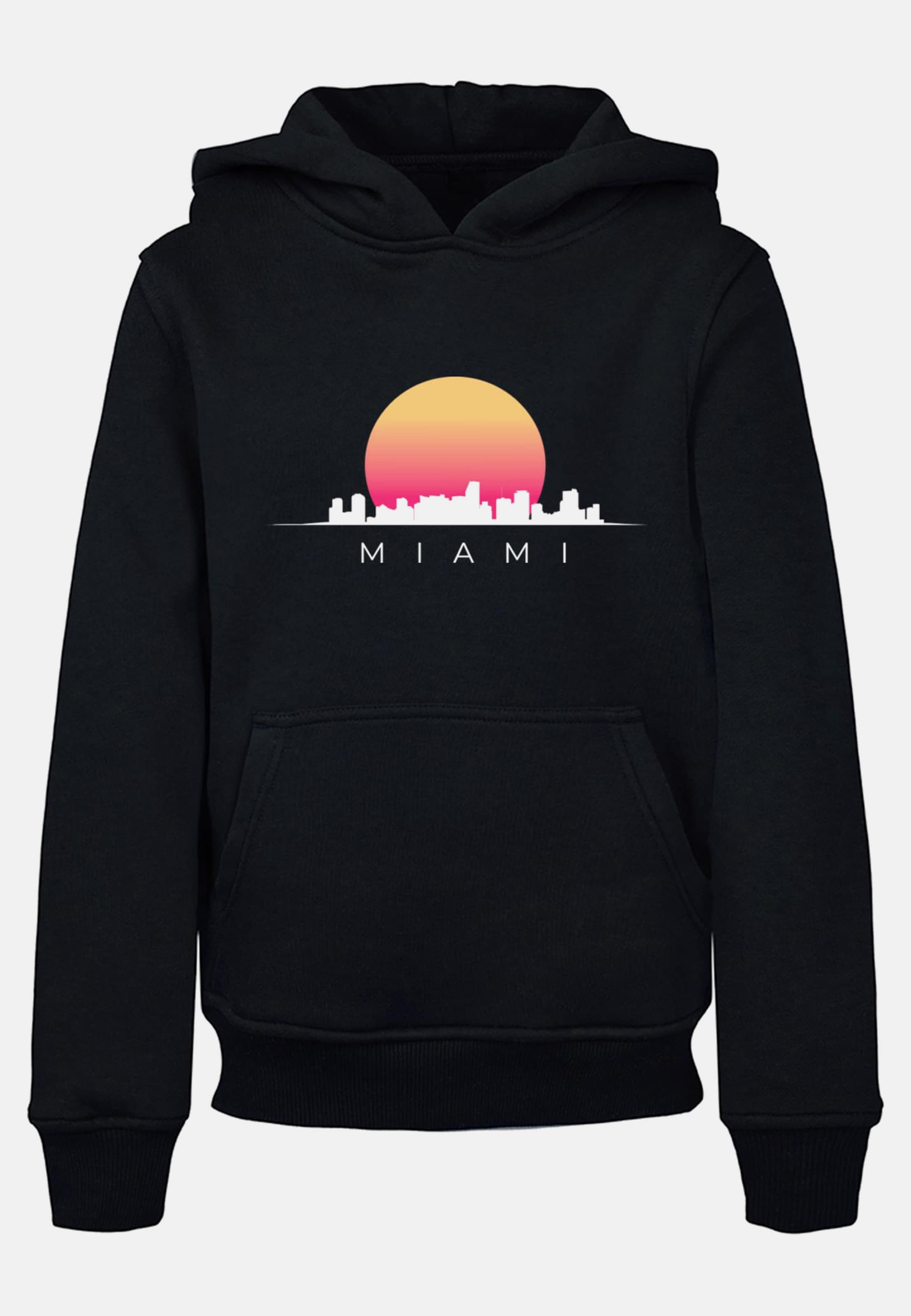 Merchcode Miami_White Basic Kids Hoody
