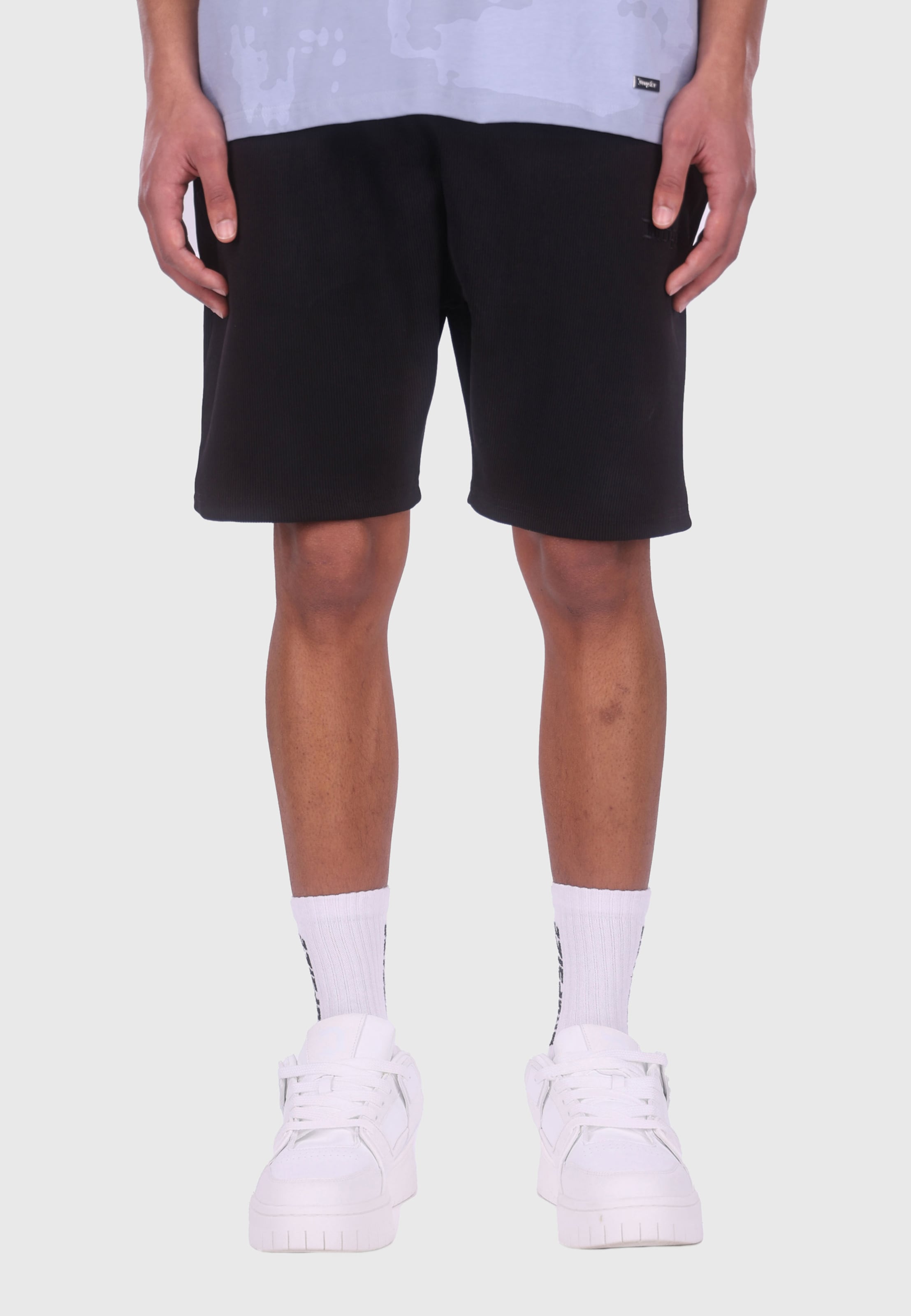 Dropsize HEAVY EMBO RIB SHORTS