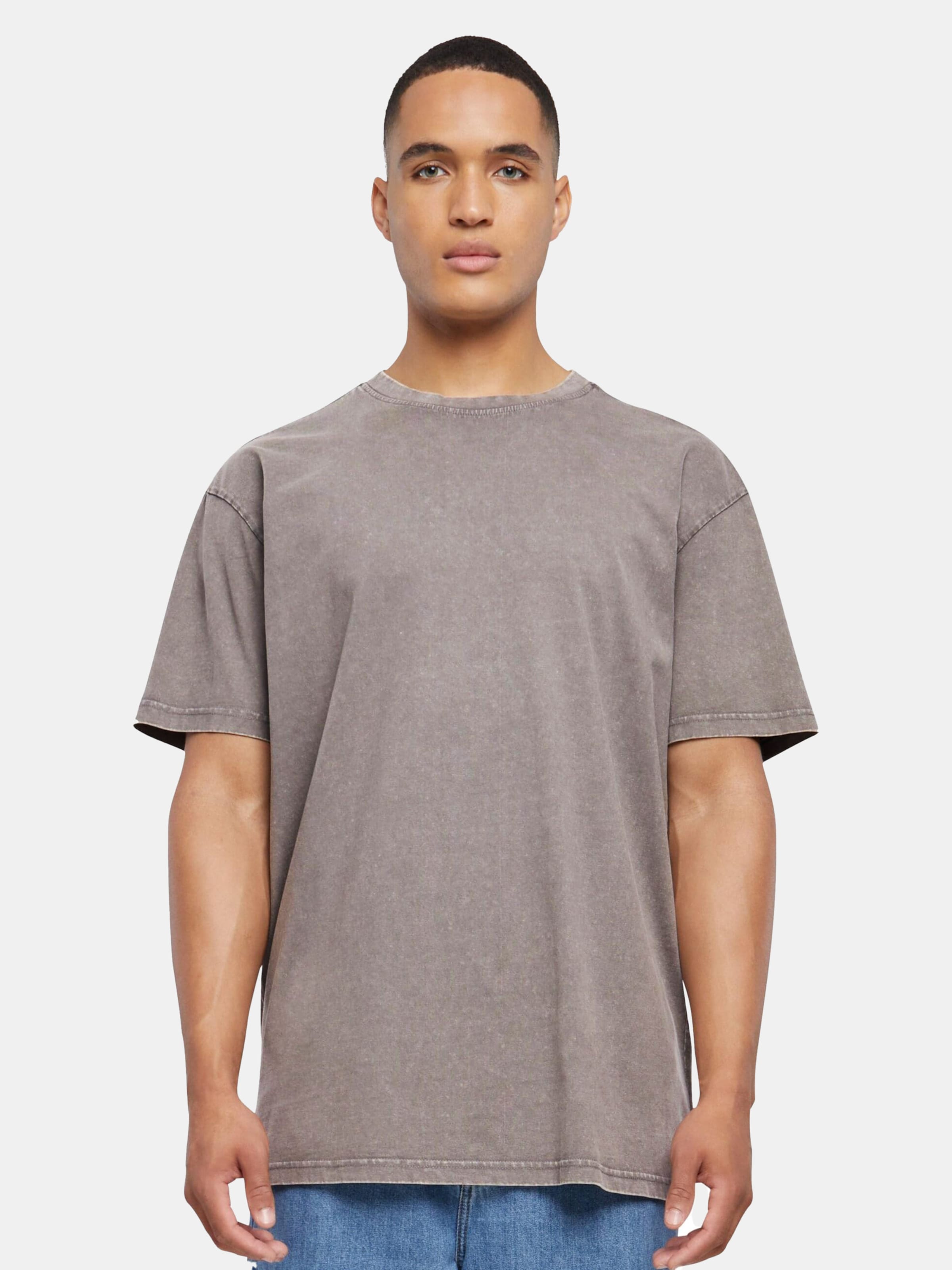 Merchcode Love Yourself First Acid Washed Heavy Oversize Tee