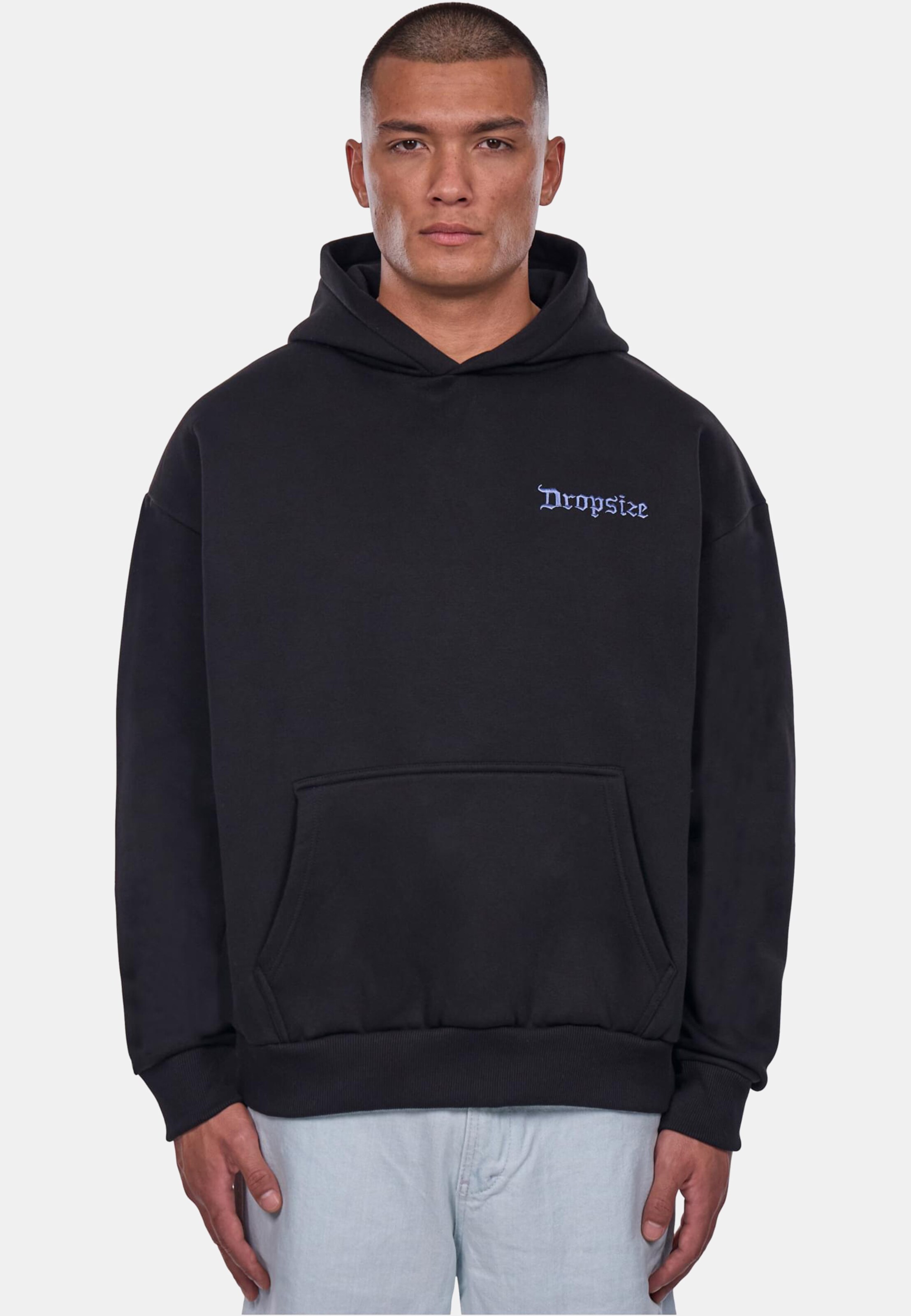 Dropsize HEAVY OVERSIZE BROKEN DREAMS CIRCLE HOODIE