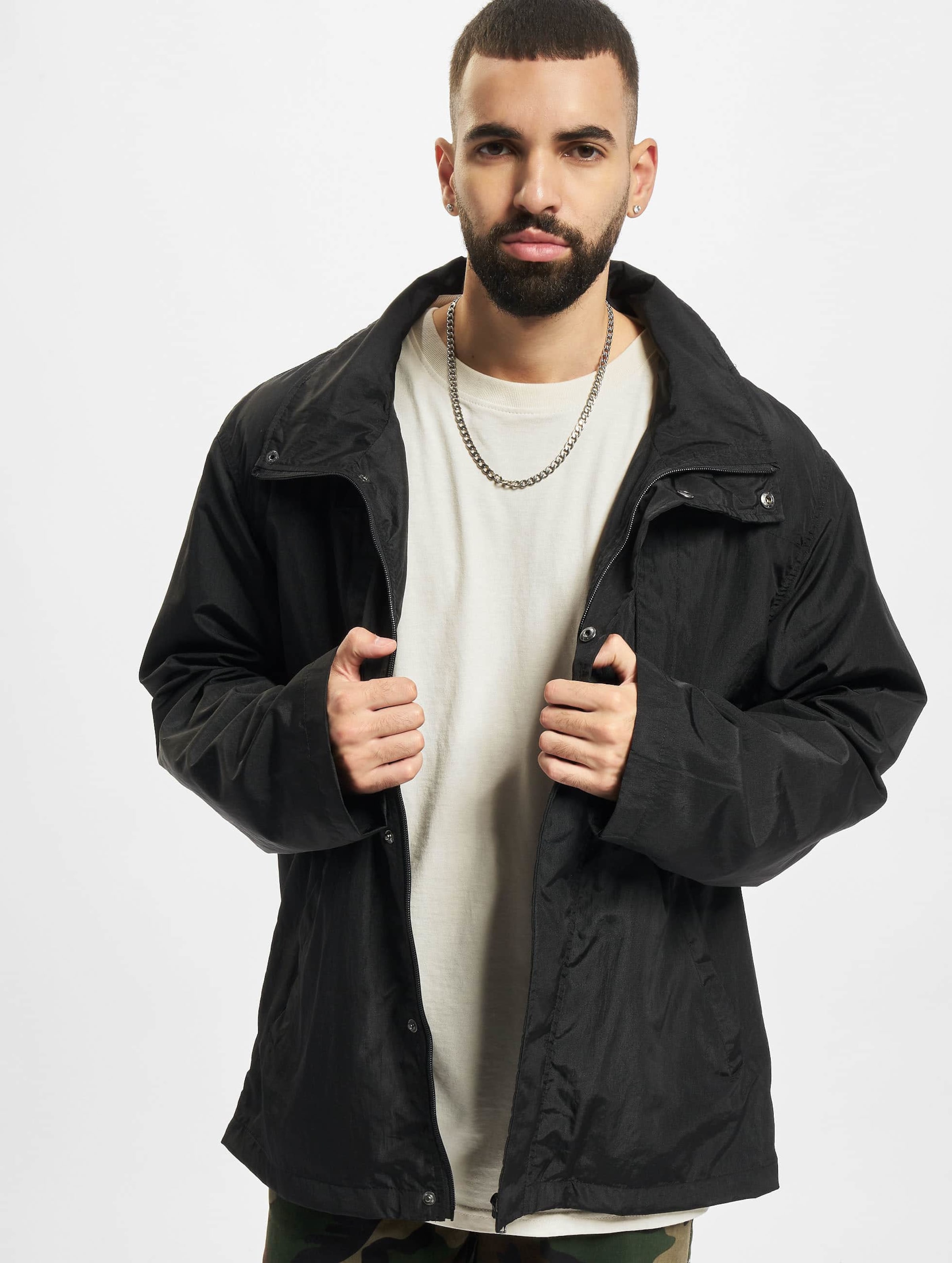 Urban Classics Double Pocket Nylon Crepe Jacket
