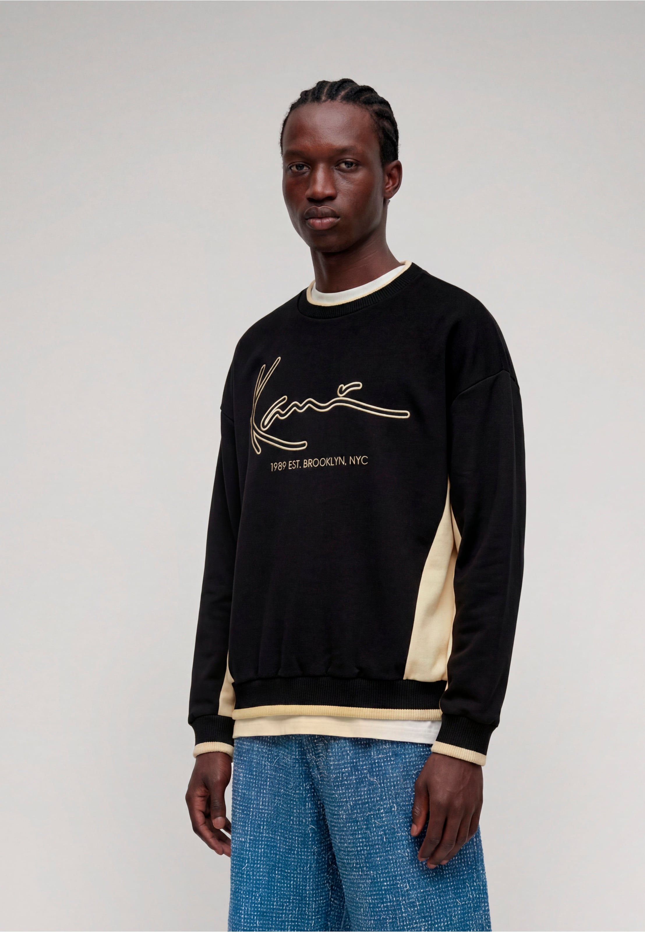 Karl Kani Signature BRK Insert Oversized Crew