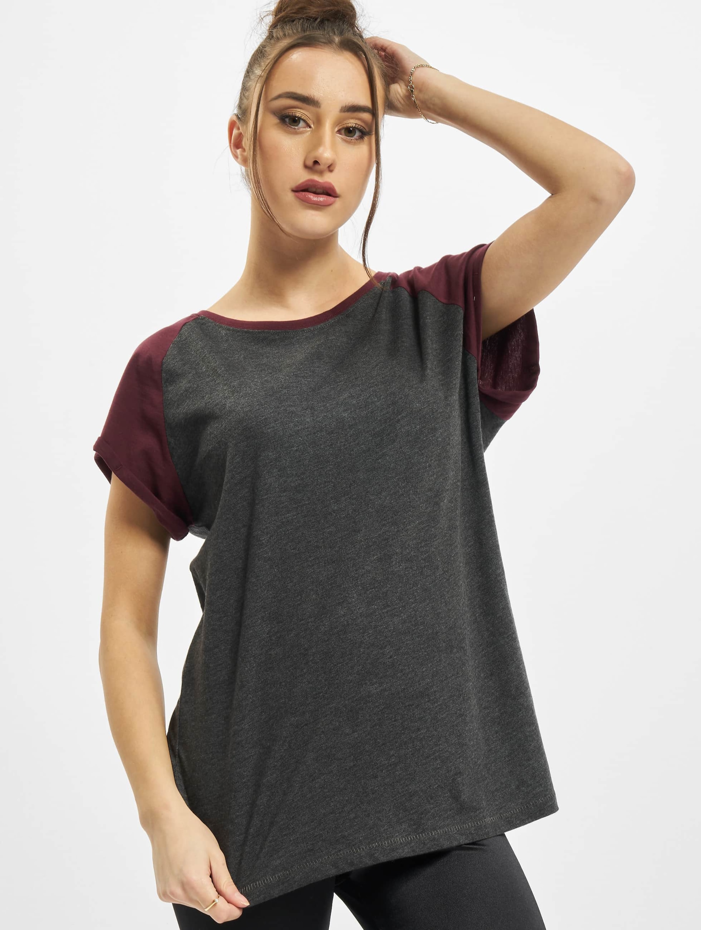 Urban Classics Ladies Contrast Raglan Tee
