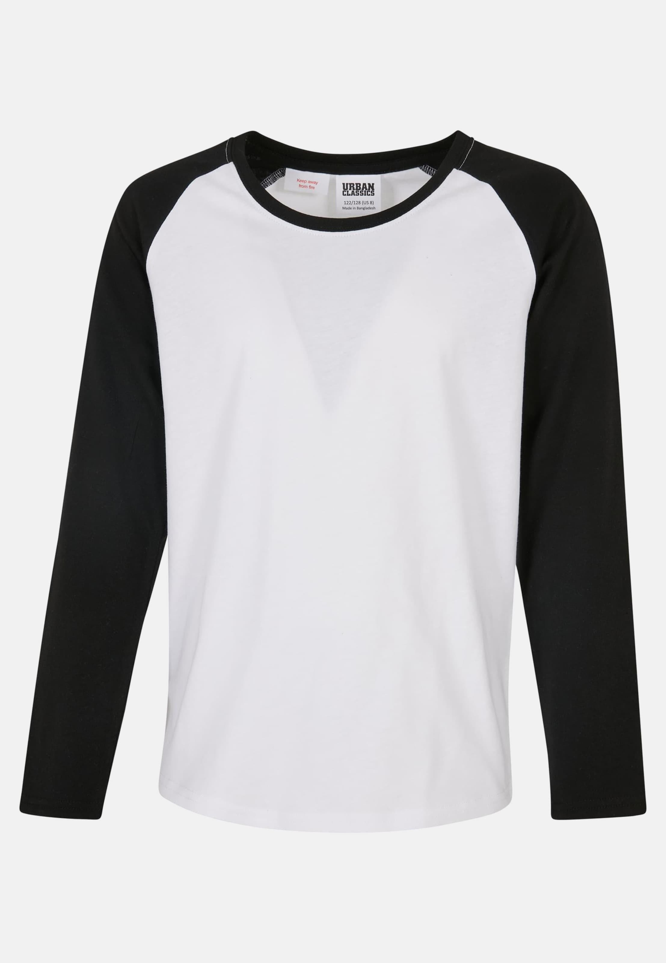 Urban Classics Girls Contrast Raglan Longsleeve