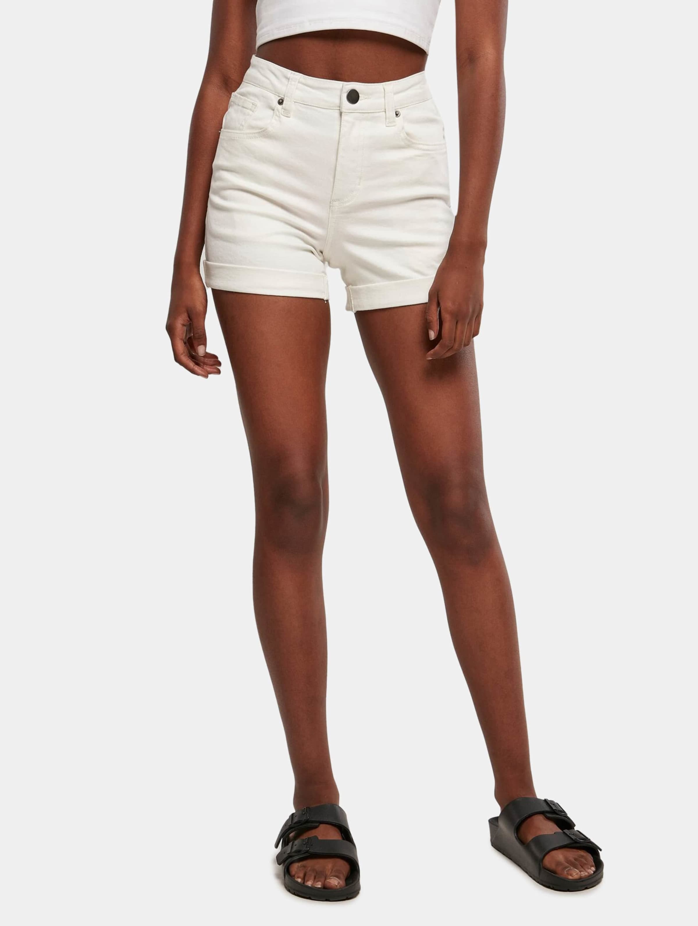 Urban Classics Ladies Organic Stretch Denim 5 Pocket Short