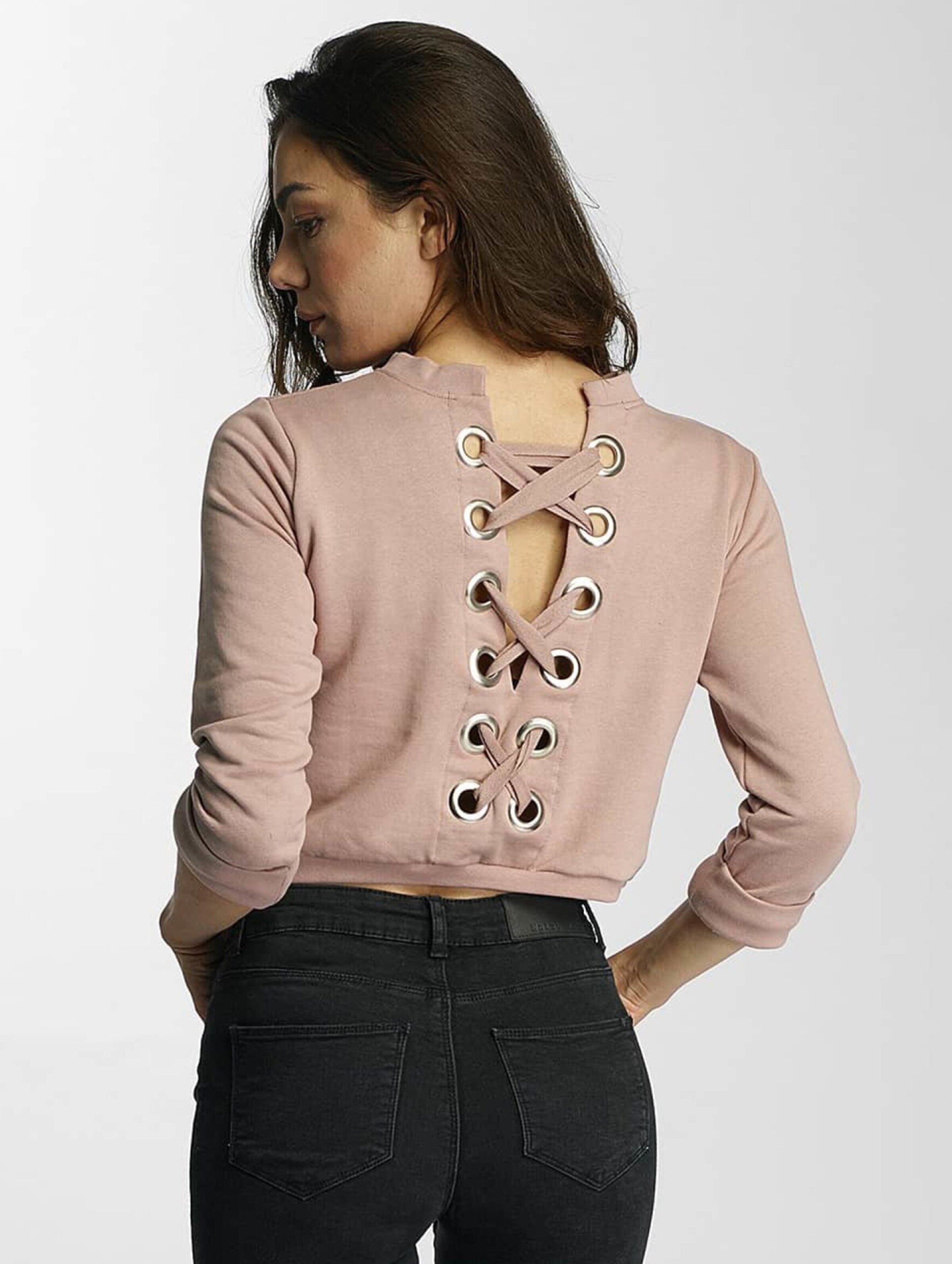Def Lace-up Sweatshirt