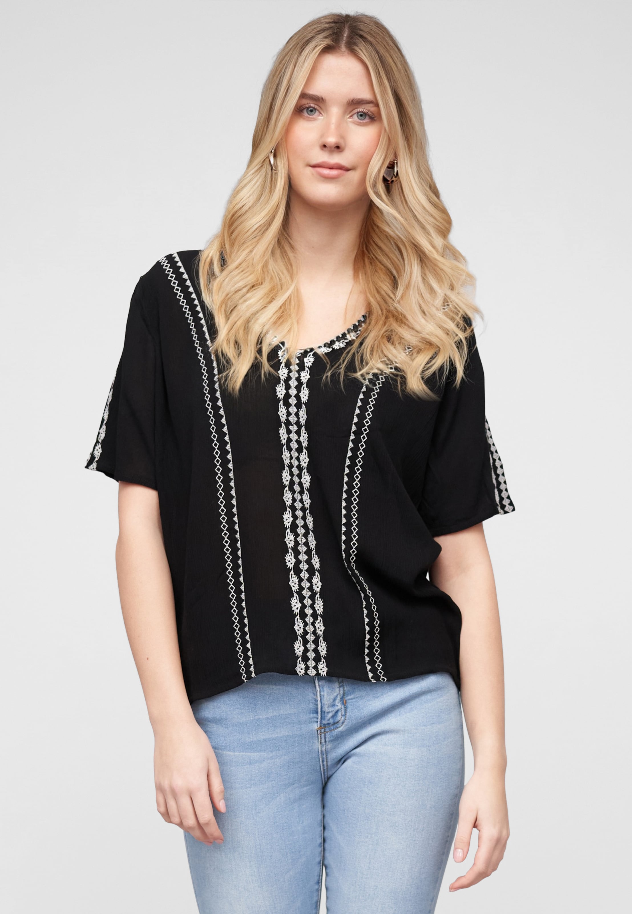 VILA VIMICHELLE V-NECK 2/4 SLEEVE TOP/SU