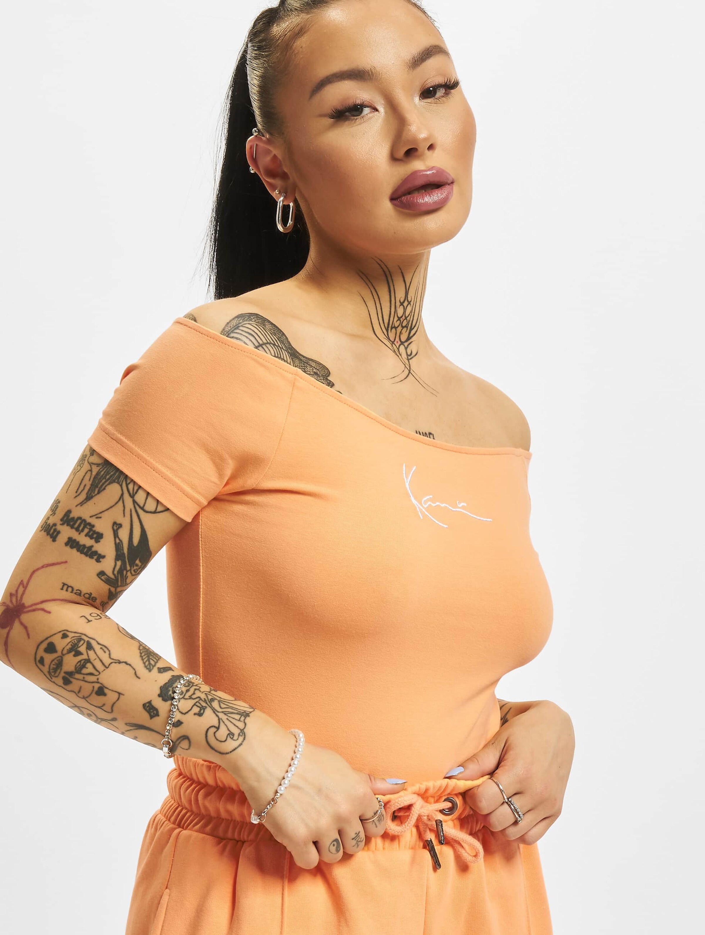 Karl Kani KW222-050-1 Small Signature Off Shoulder