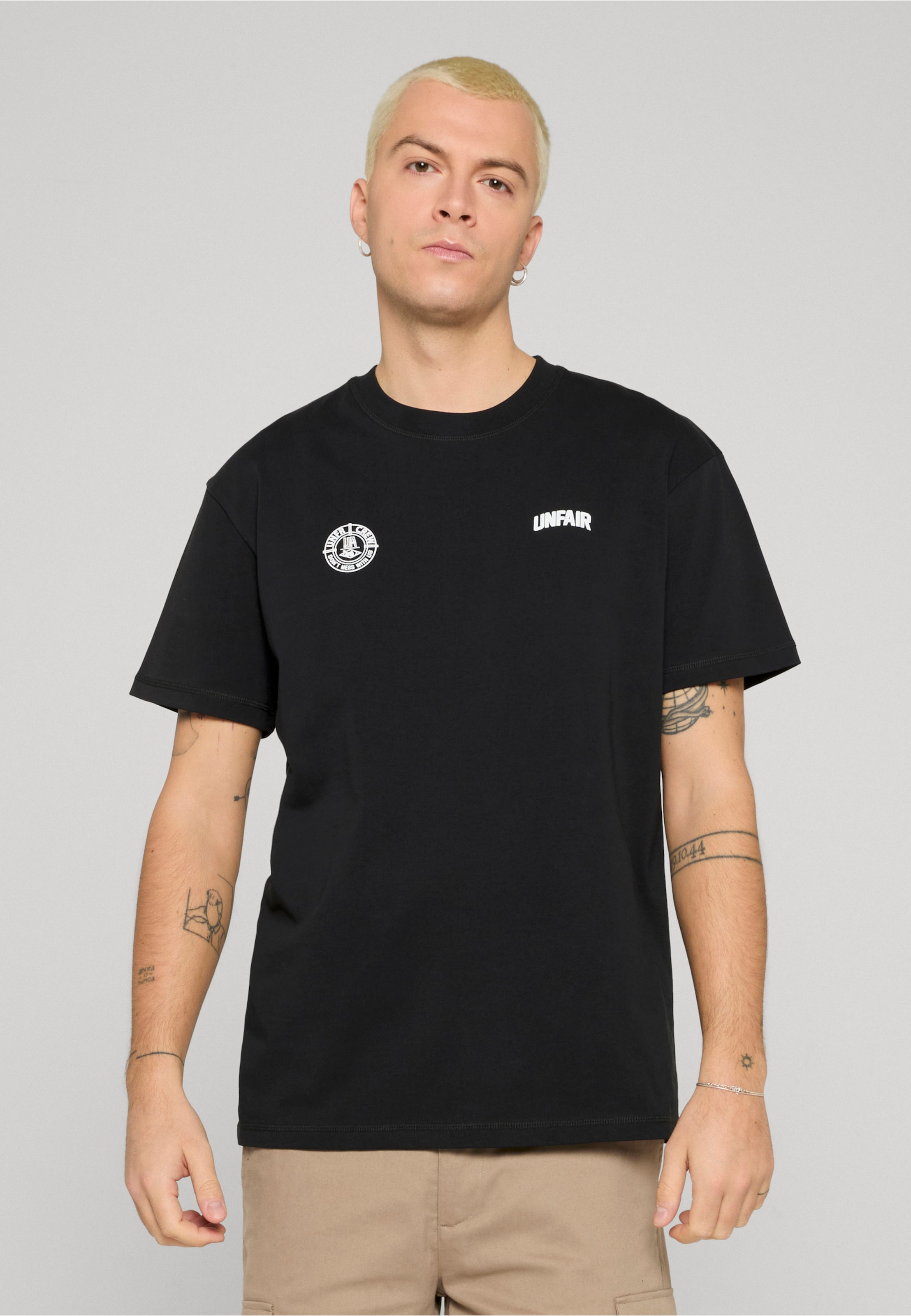 UNFAIR ATHLETICS Two Side Logo T-Shirt