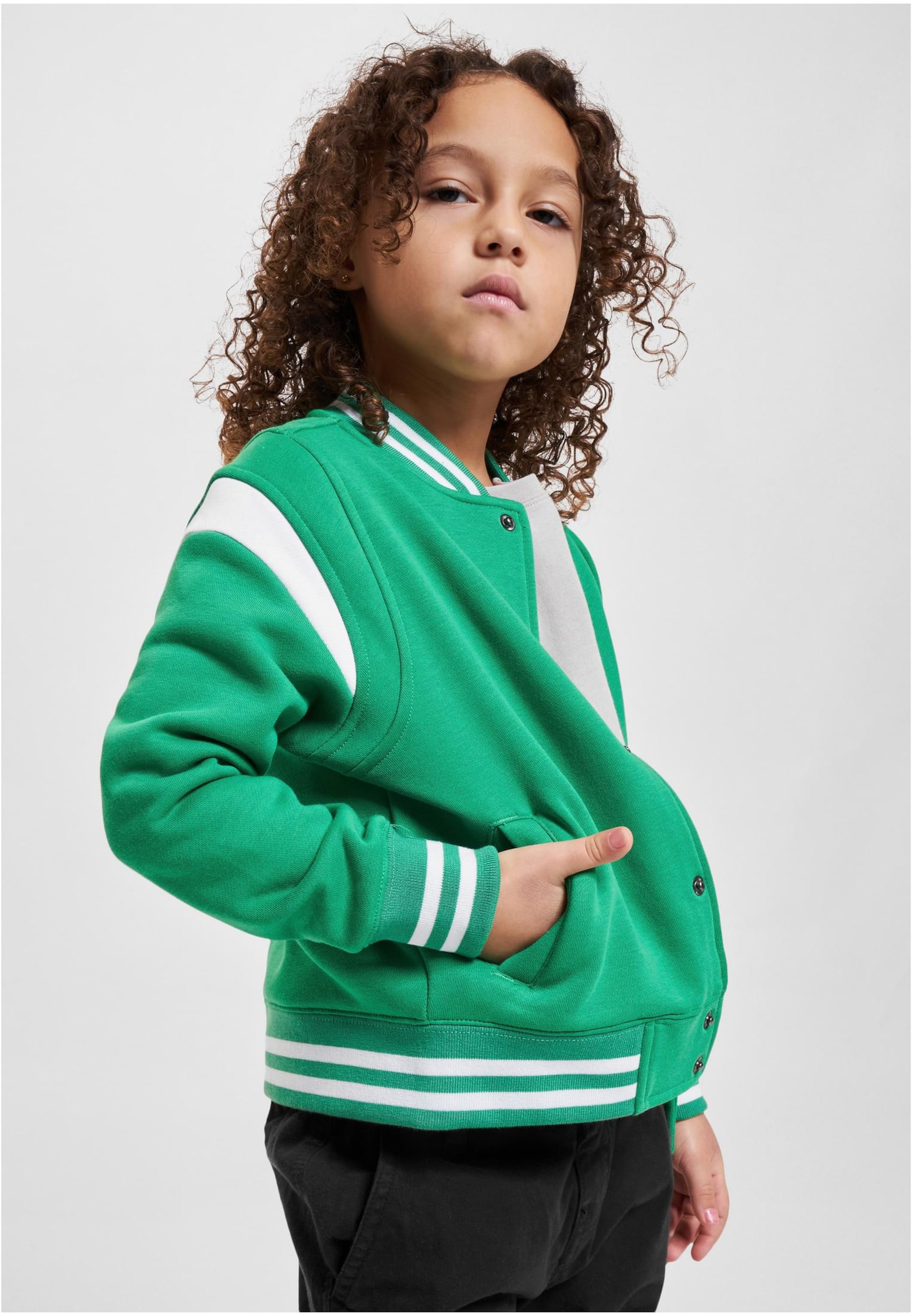 Urban Classics Inset College Sweat Jacket