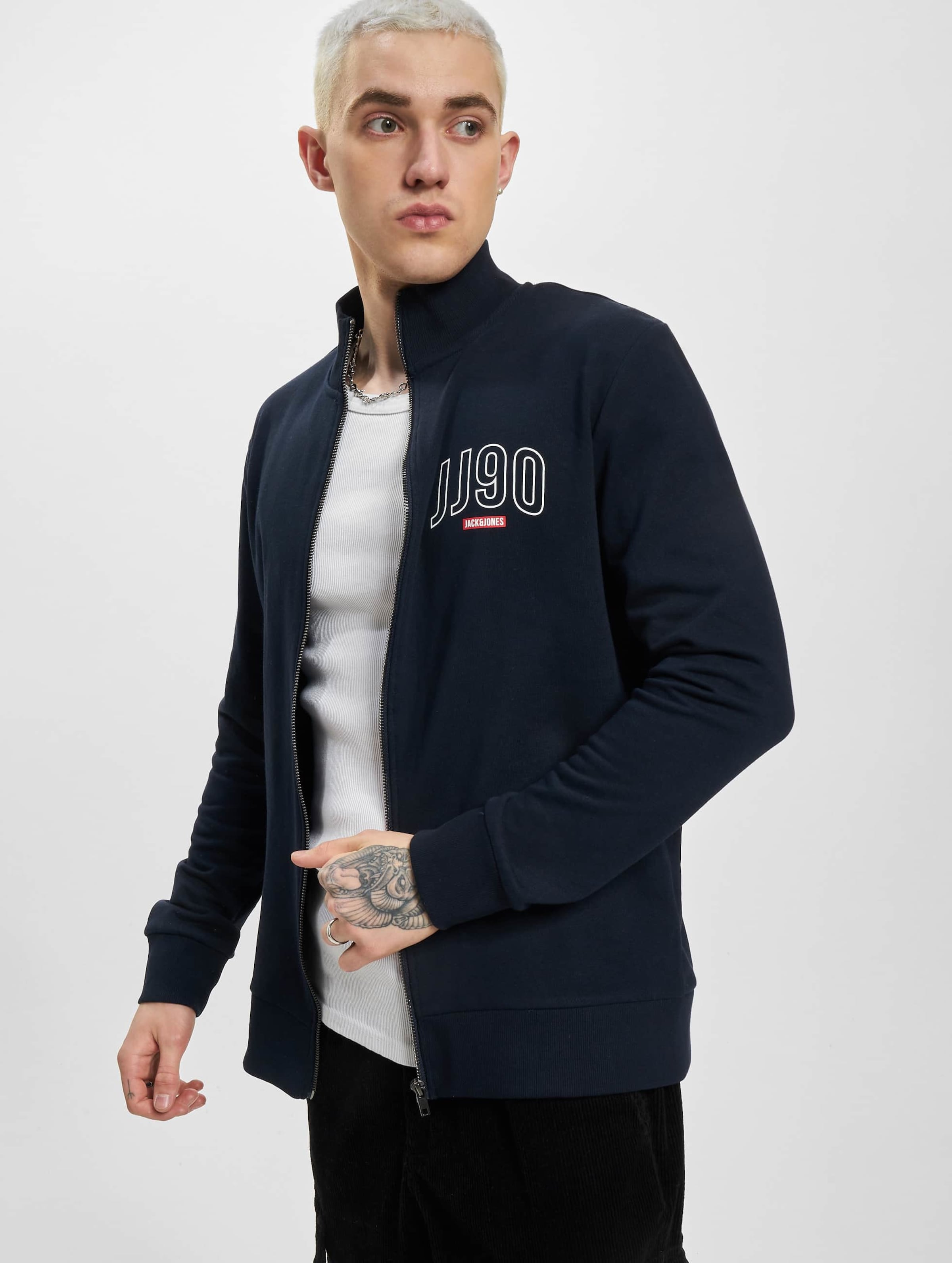 Jack & Jones Colinn High Zip Neck Lightweight Jacket