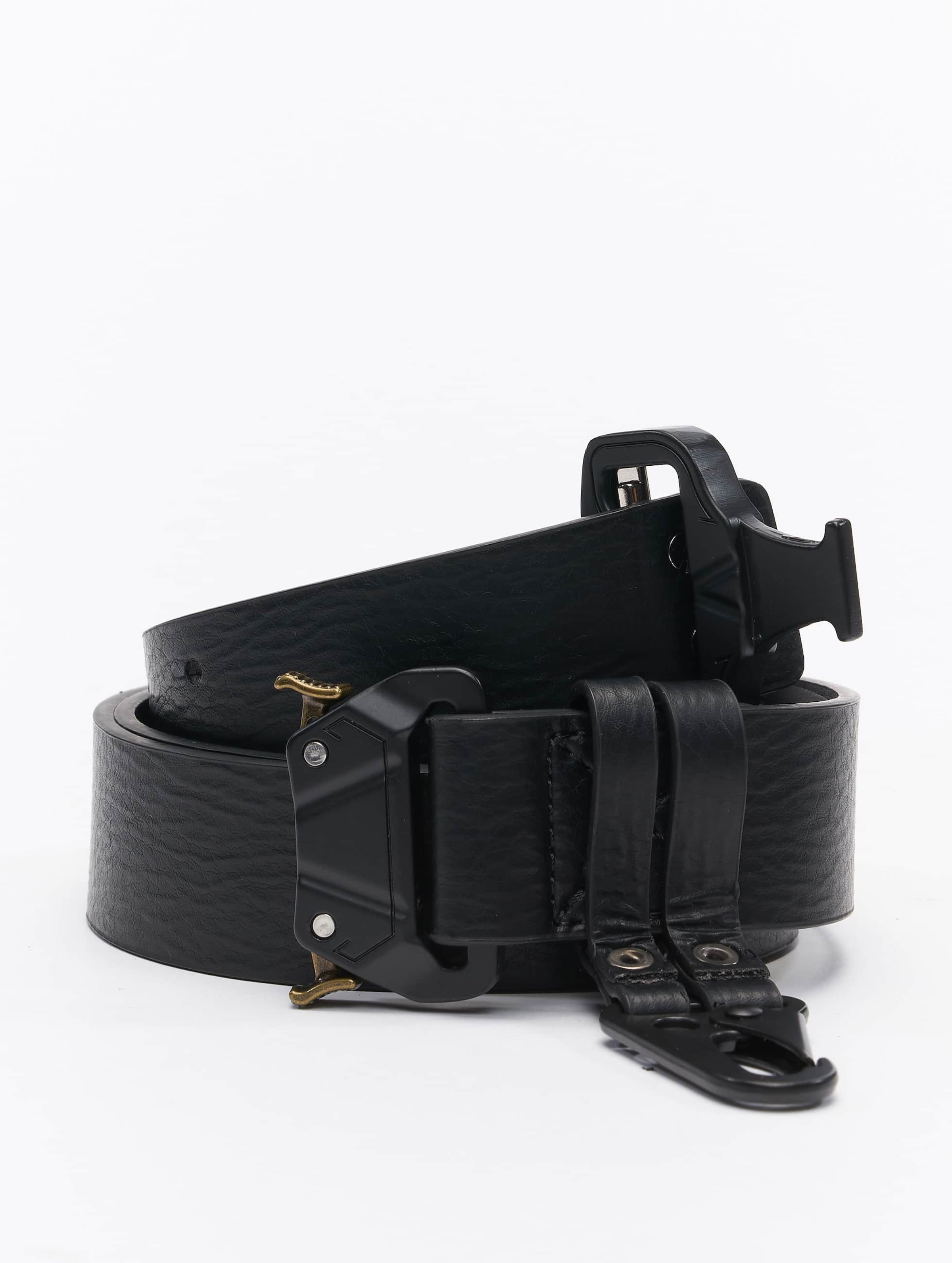 Urban Classics Imitation Leather Belt With Hook