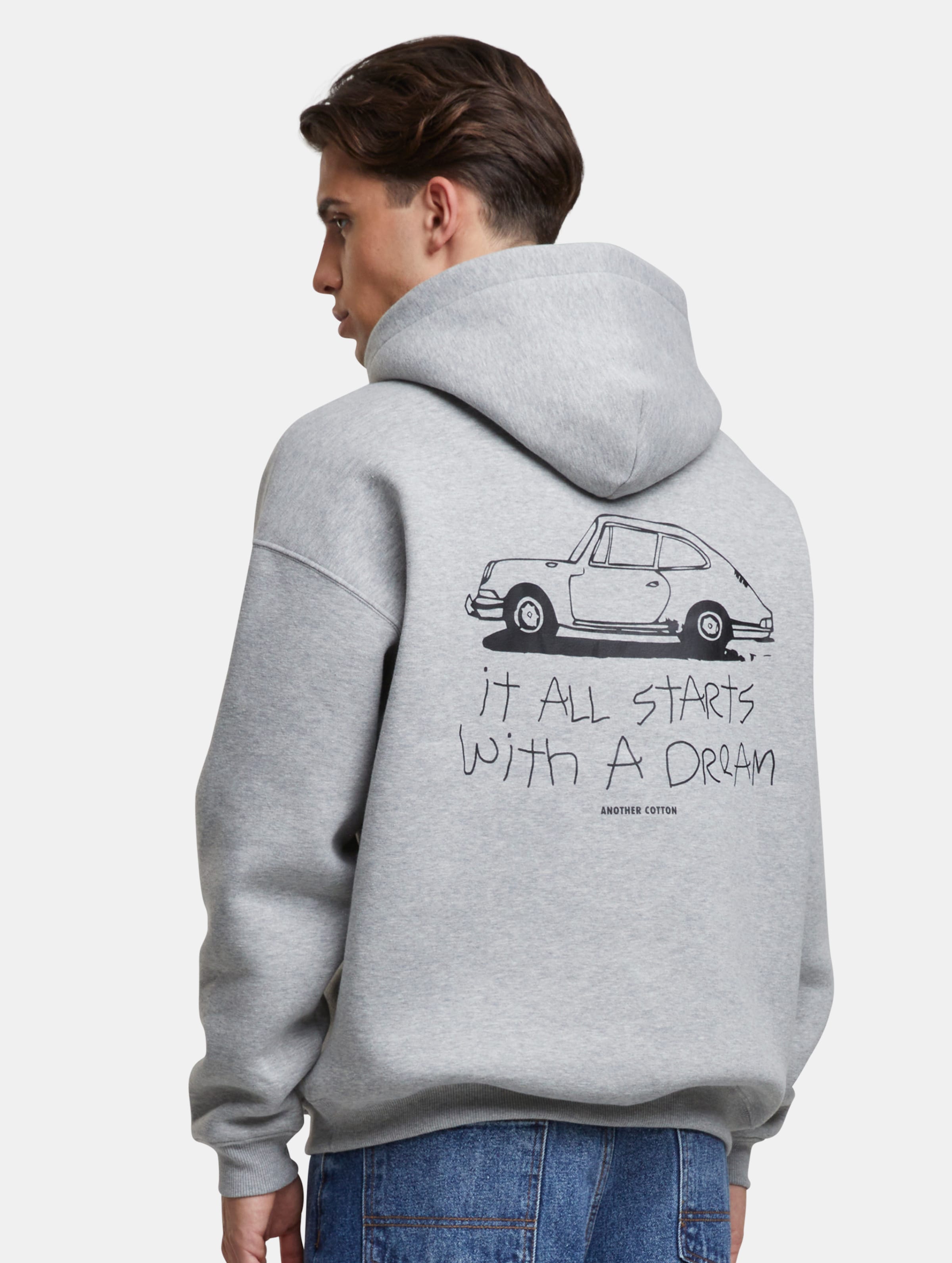 Another Cotton Lab It All Starts With A Dream Oversize Hoodie