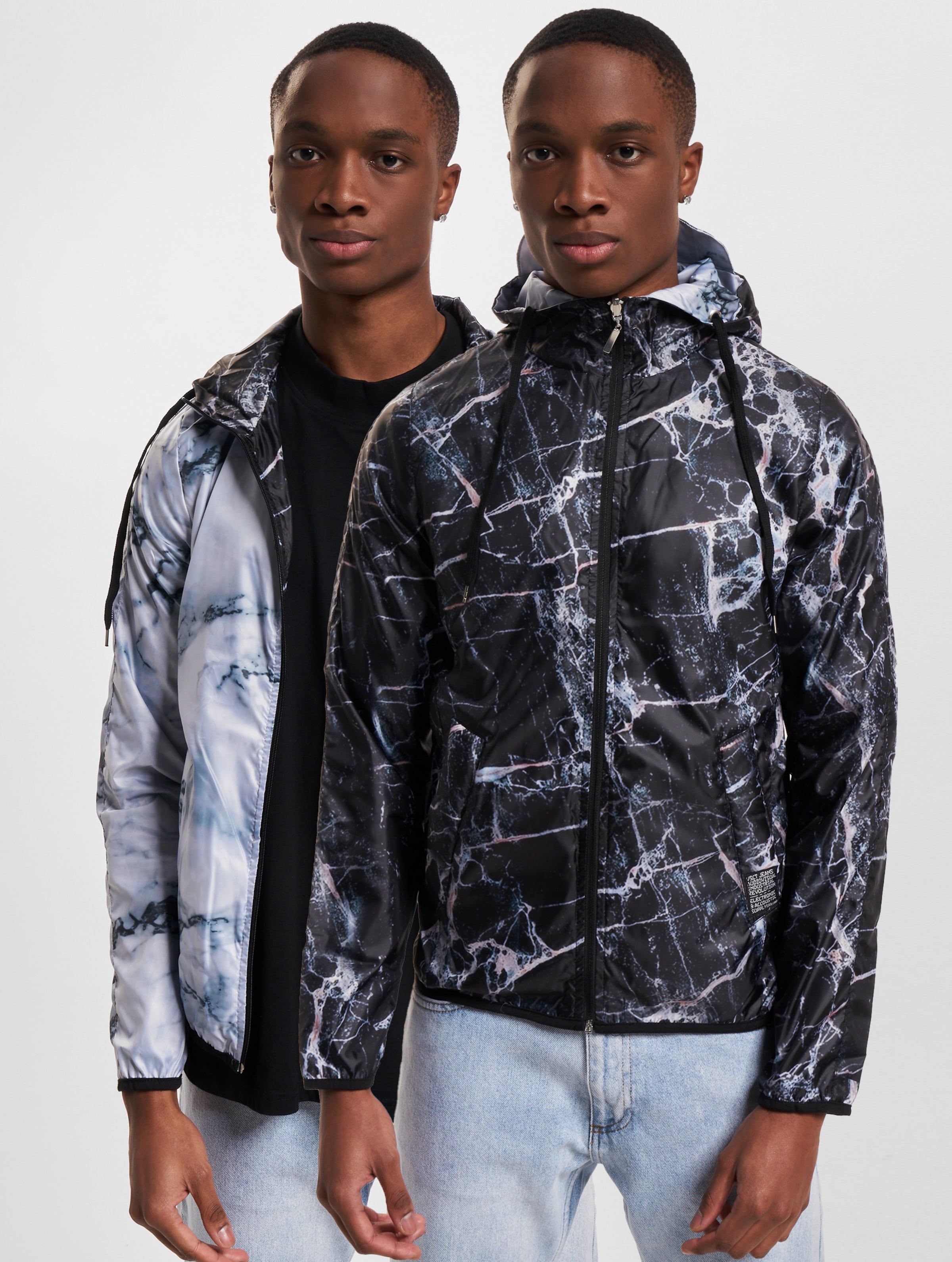 VSCT Clubwear Marble 2in1 Reversible Lightweight Jacket
