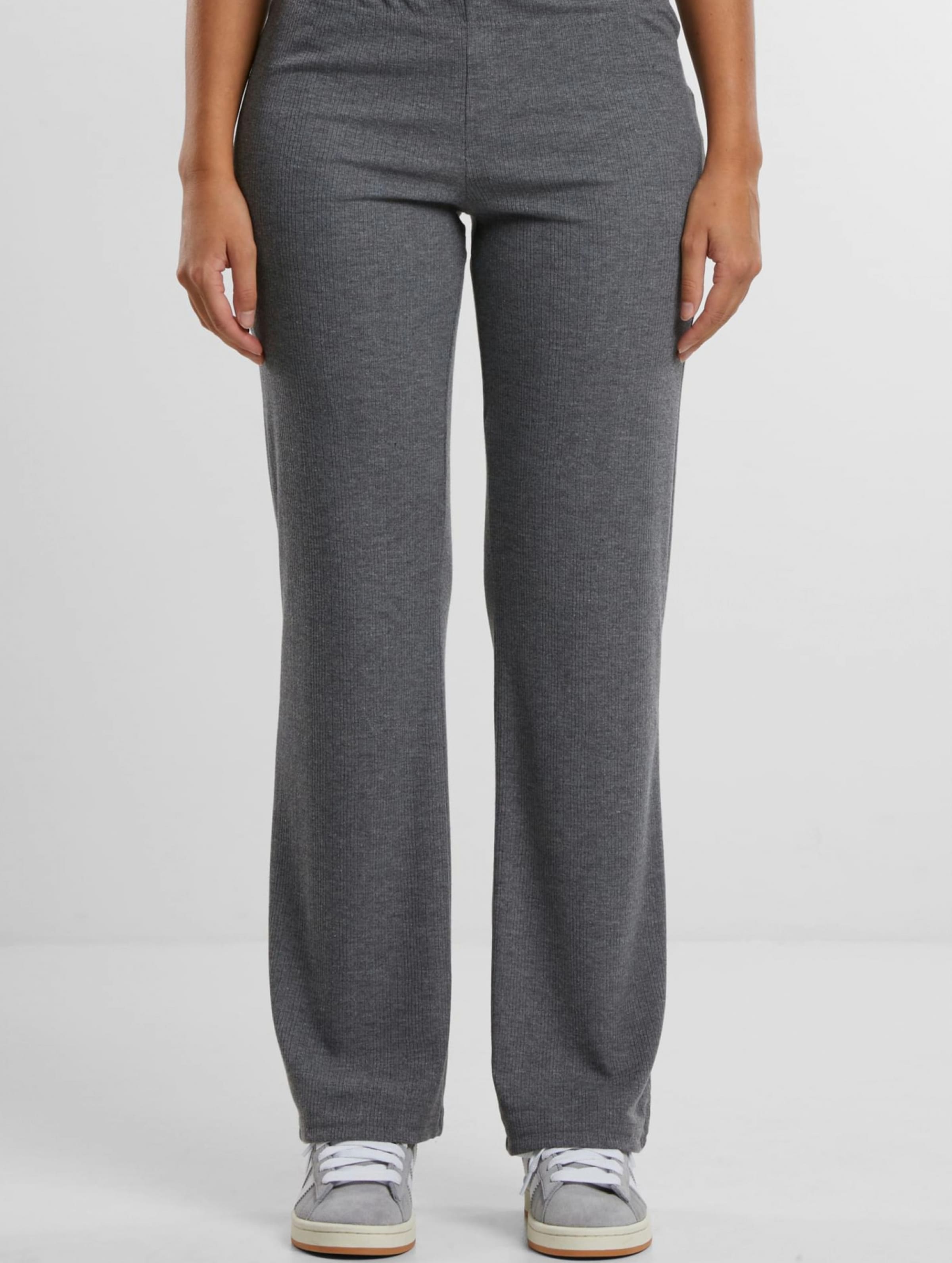 Urban Classics Ladies Rib Stoffhosen