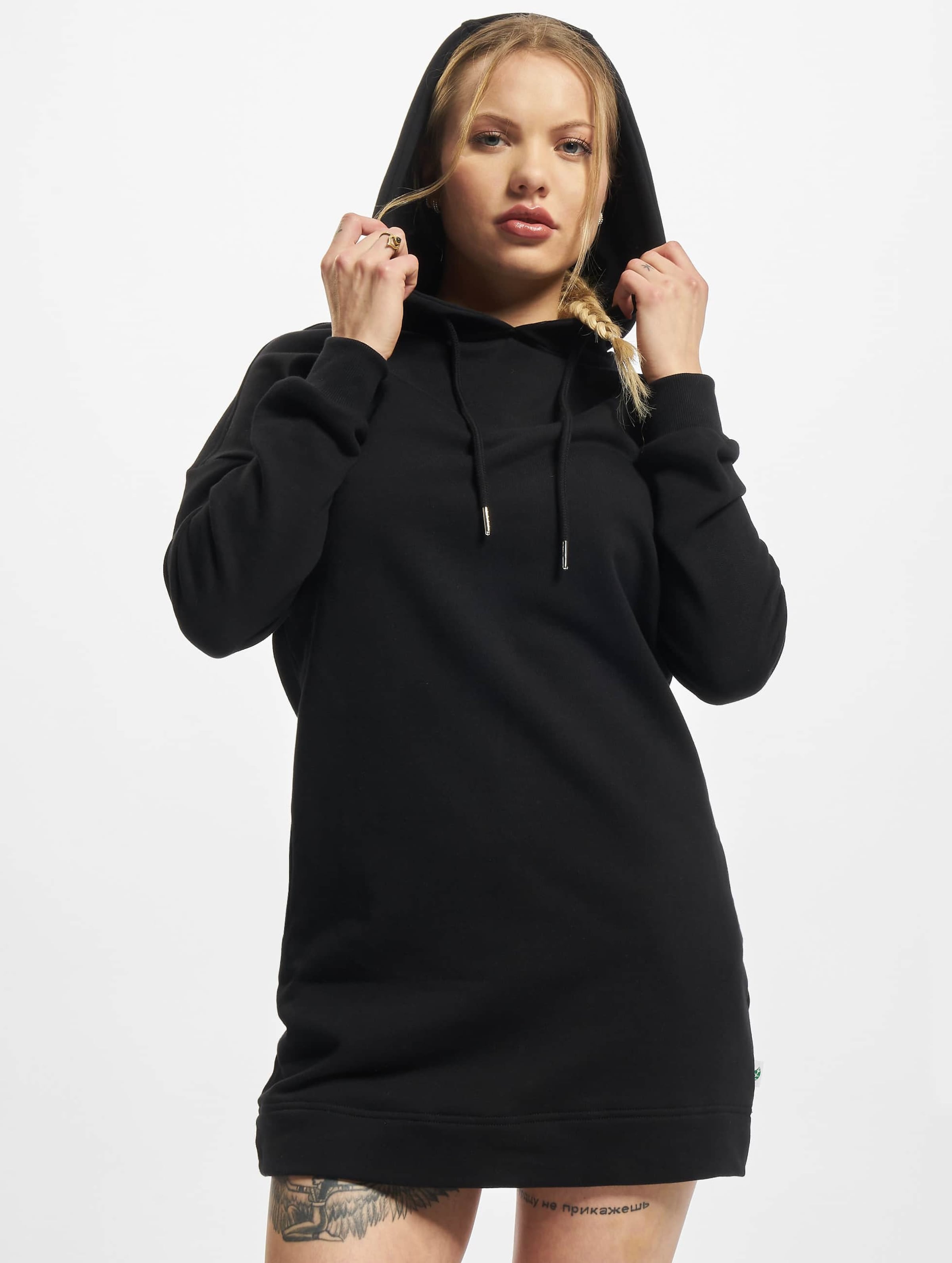 Urban Classics Ladies Organic Oversized Terry Hoody Dress