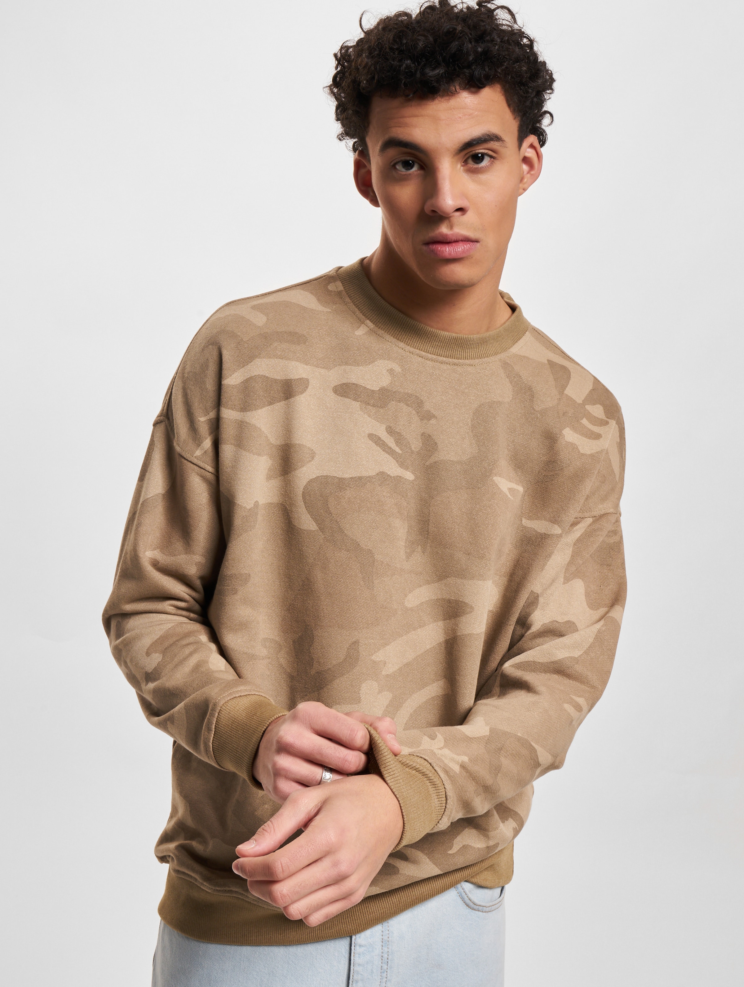 Urban Classics Camo Crewneck