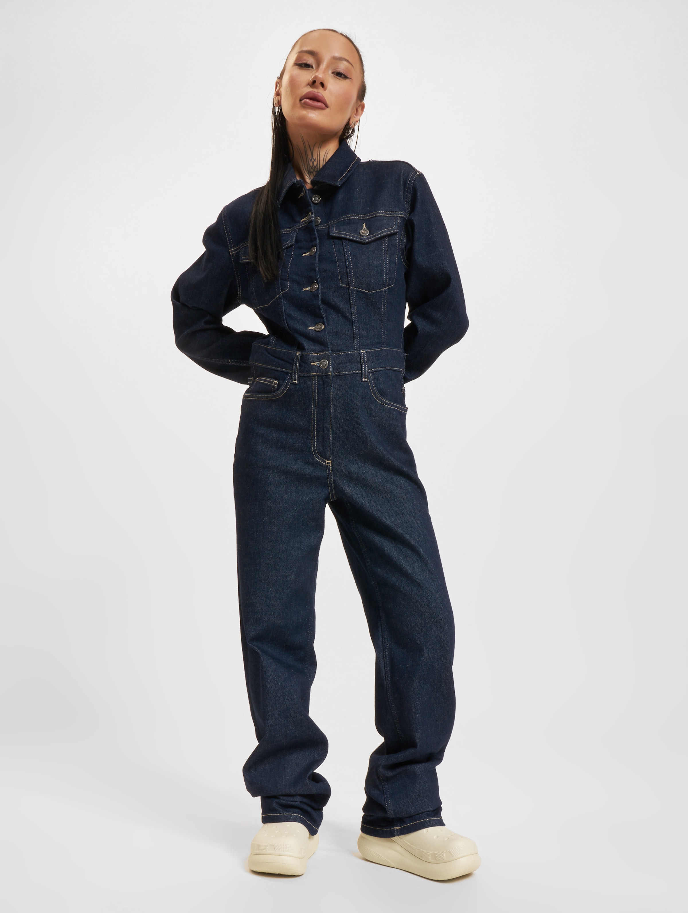 Only Mercer Foldup Jumpsuit Dennim
