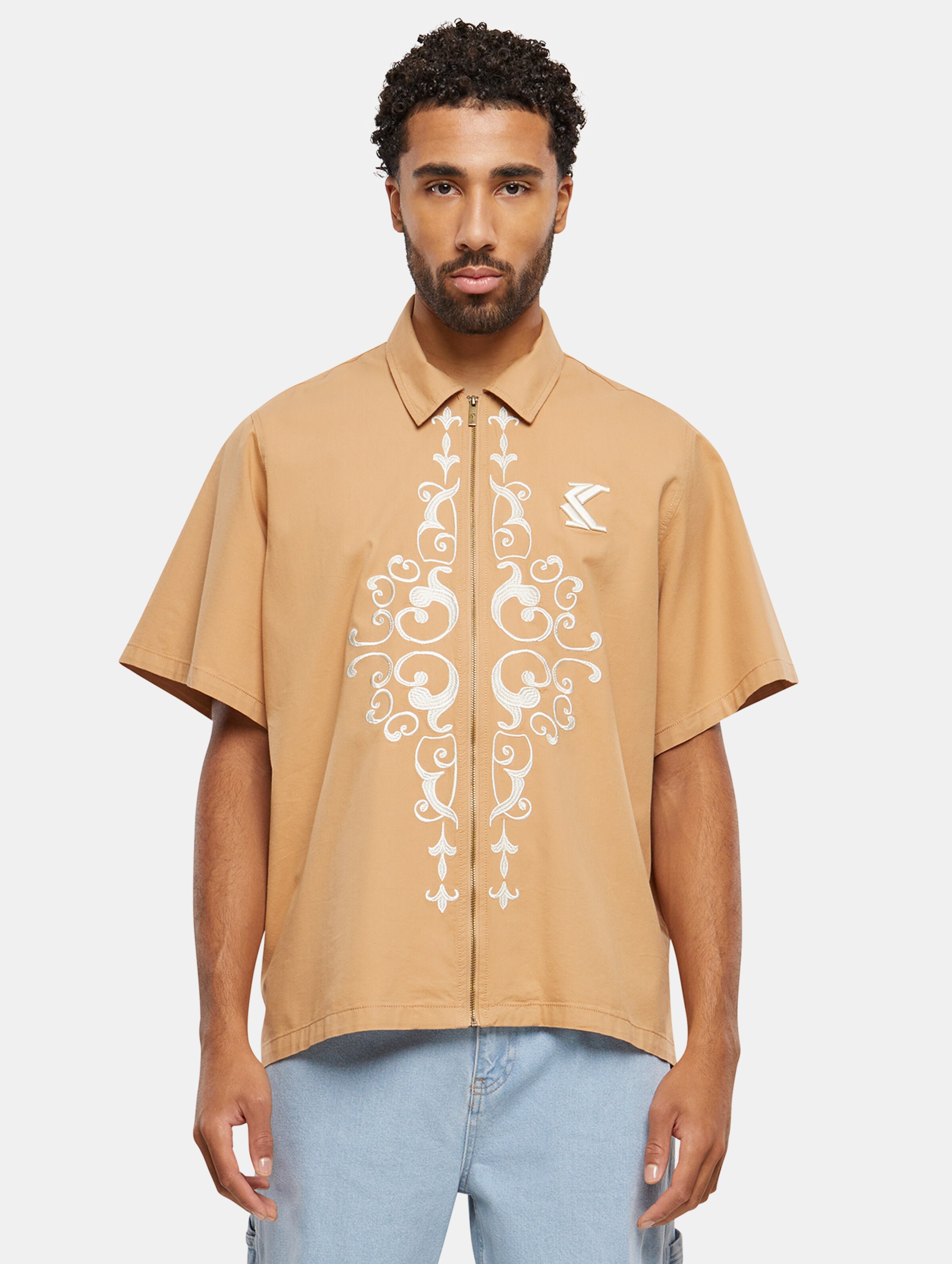 Karl Kani KM241-009-1 Og Ornament Woven Shirt