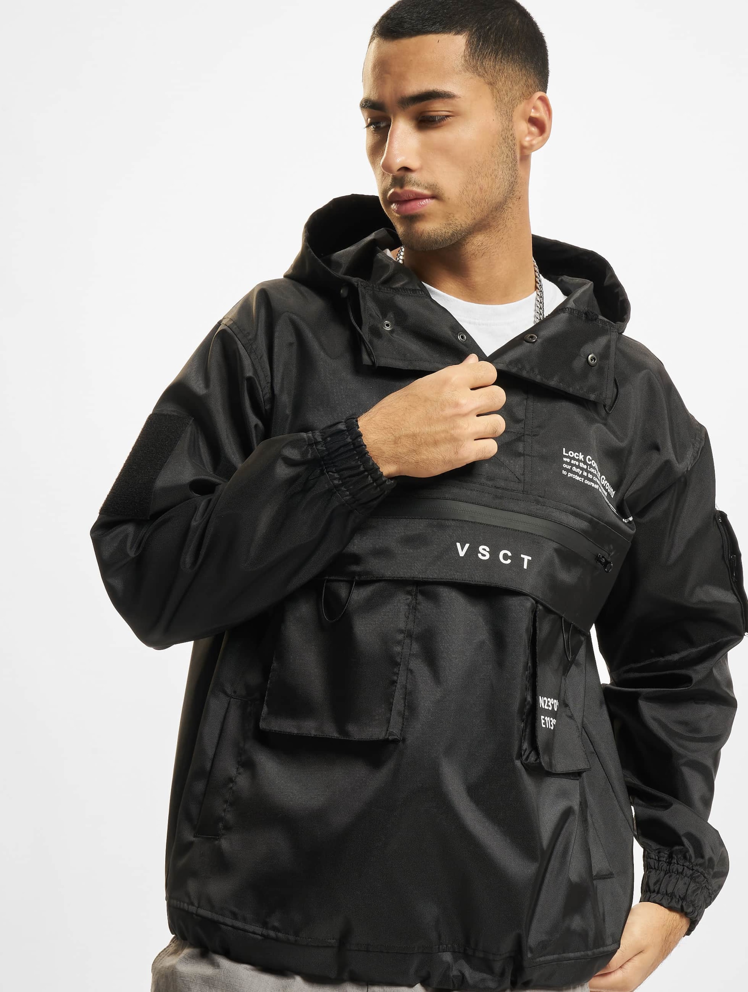 VSCT Clubwear Utility Overhead Multifunction Lightweight Jacket