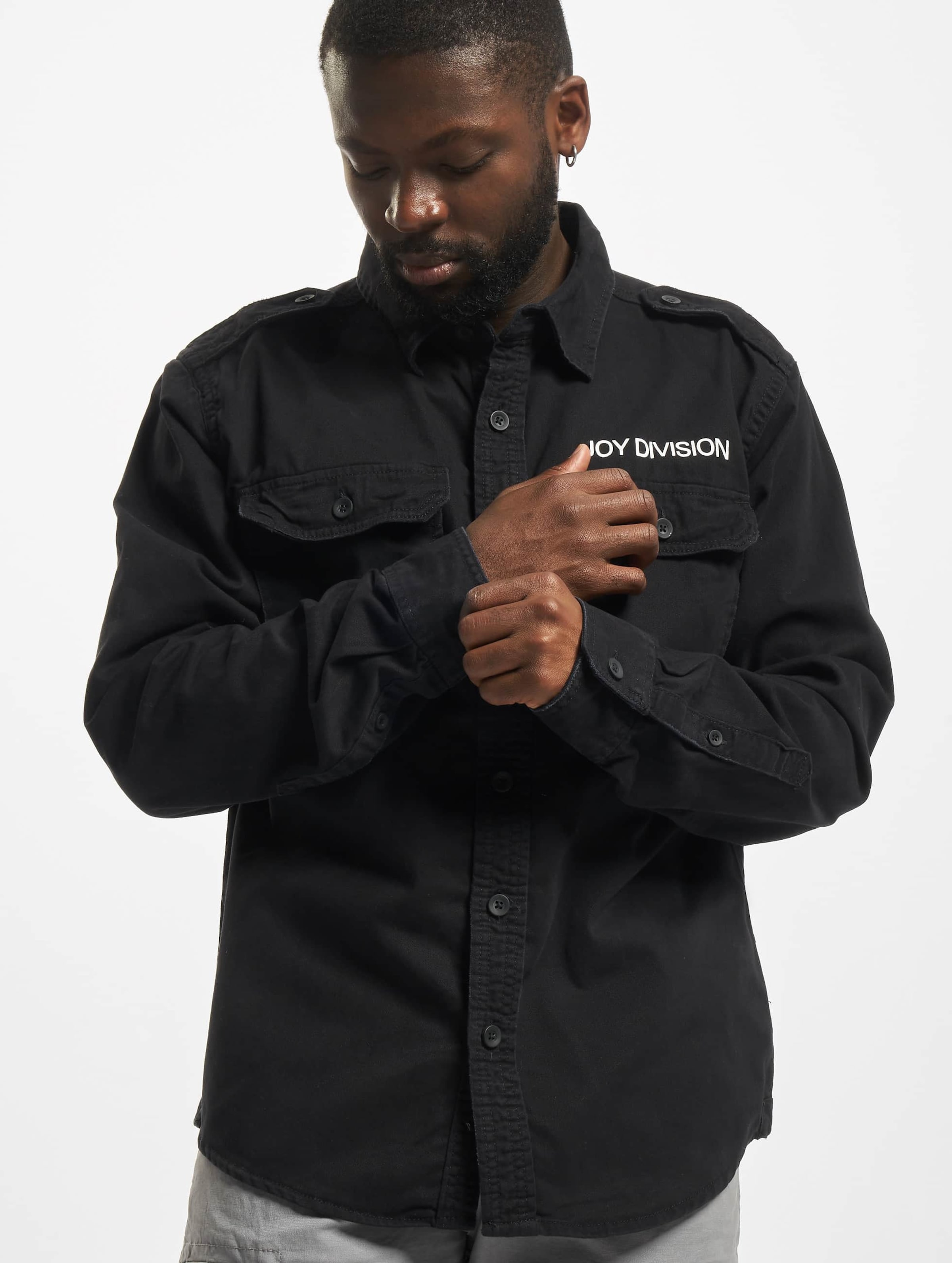 Merchcode Joy Division Up Vintage Shirt Longsleeve