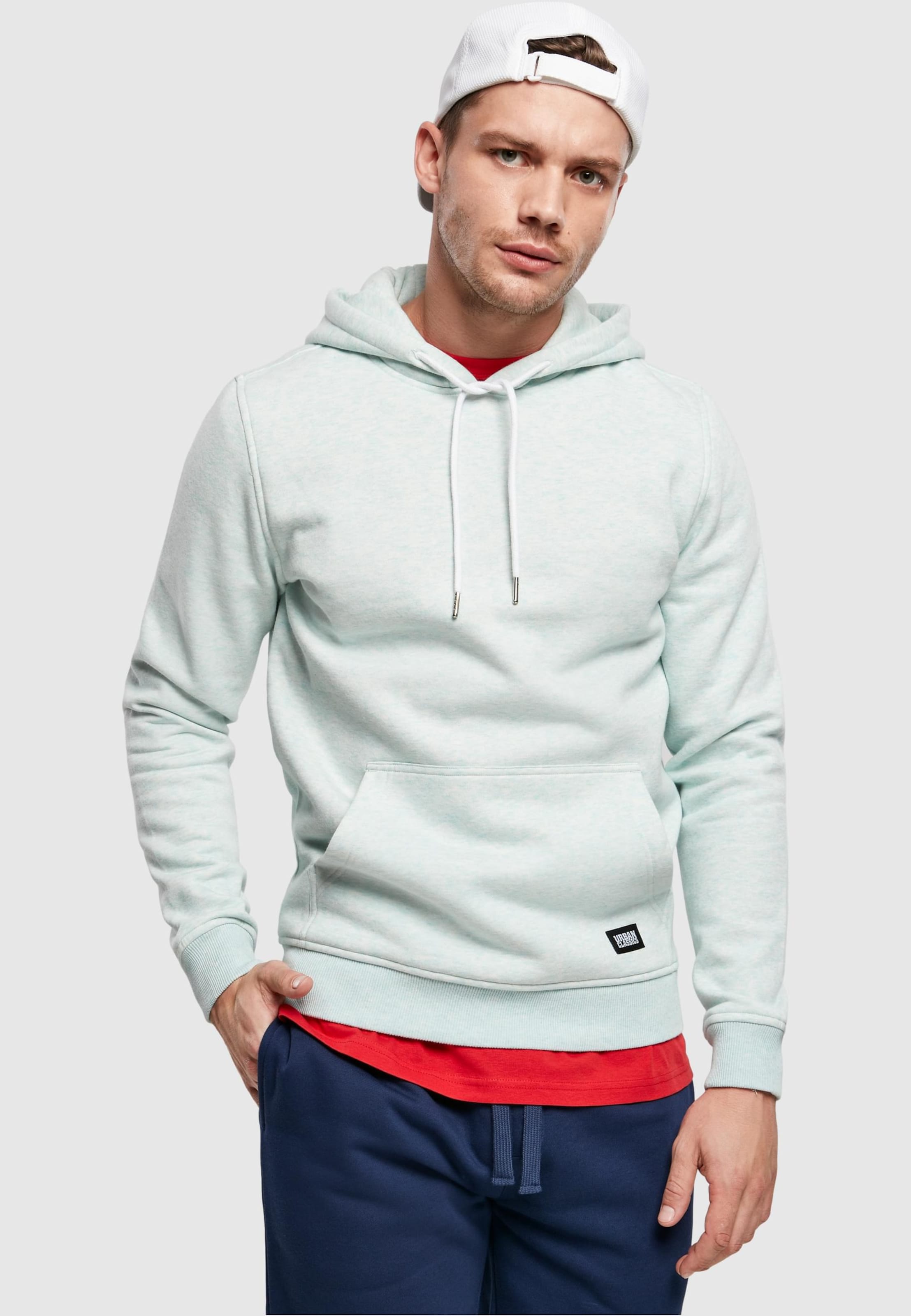 Urban Classics Basic Melange Hoody