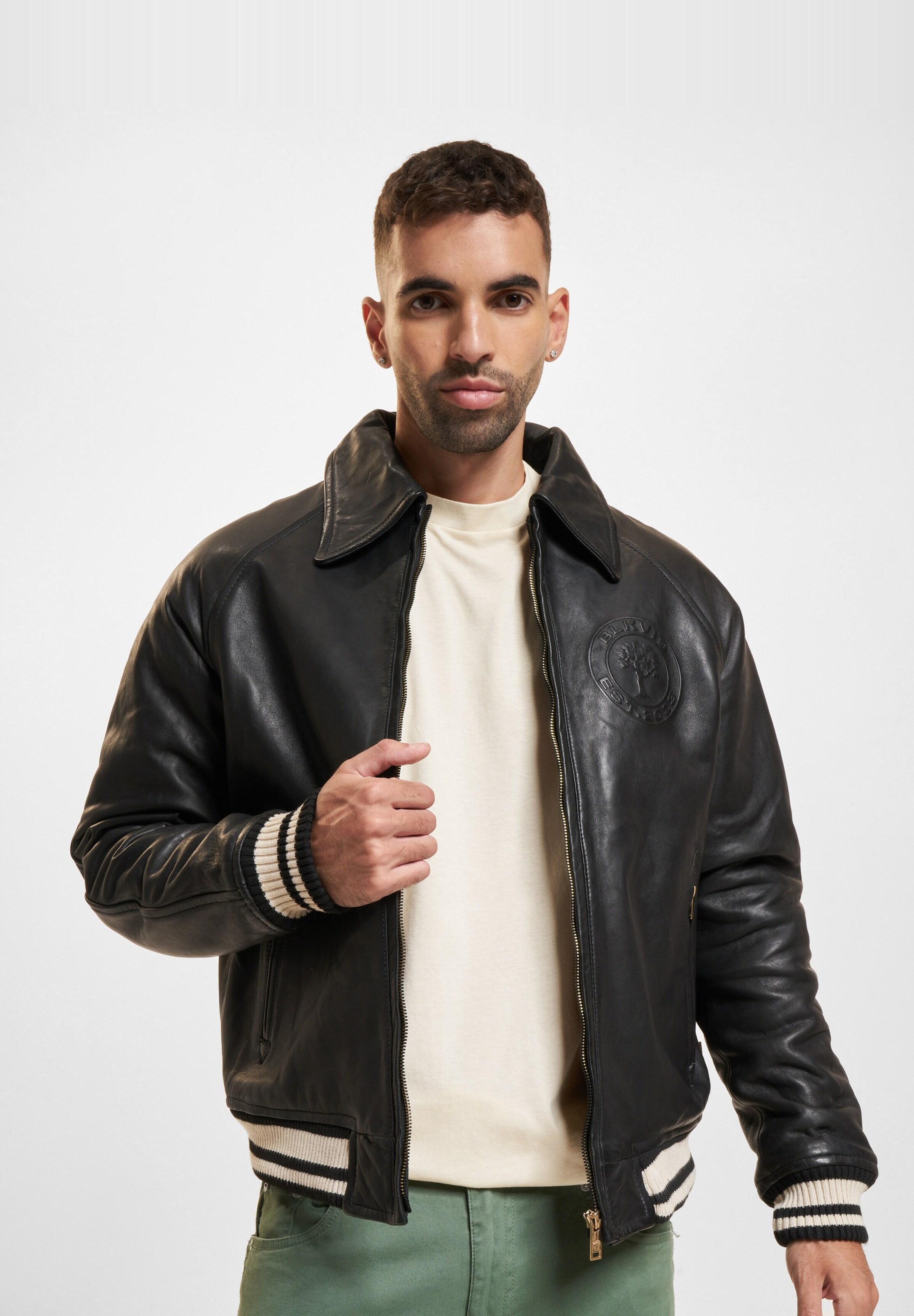 BLKVIS Source Lederjacke