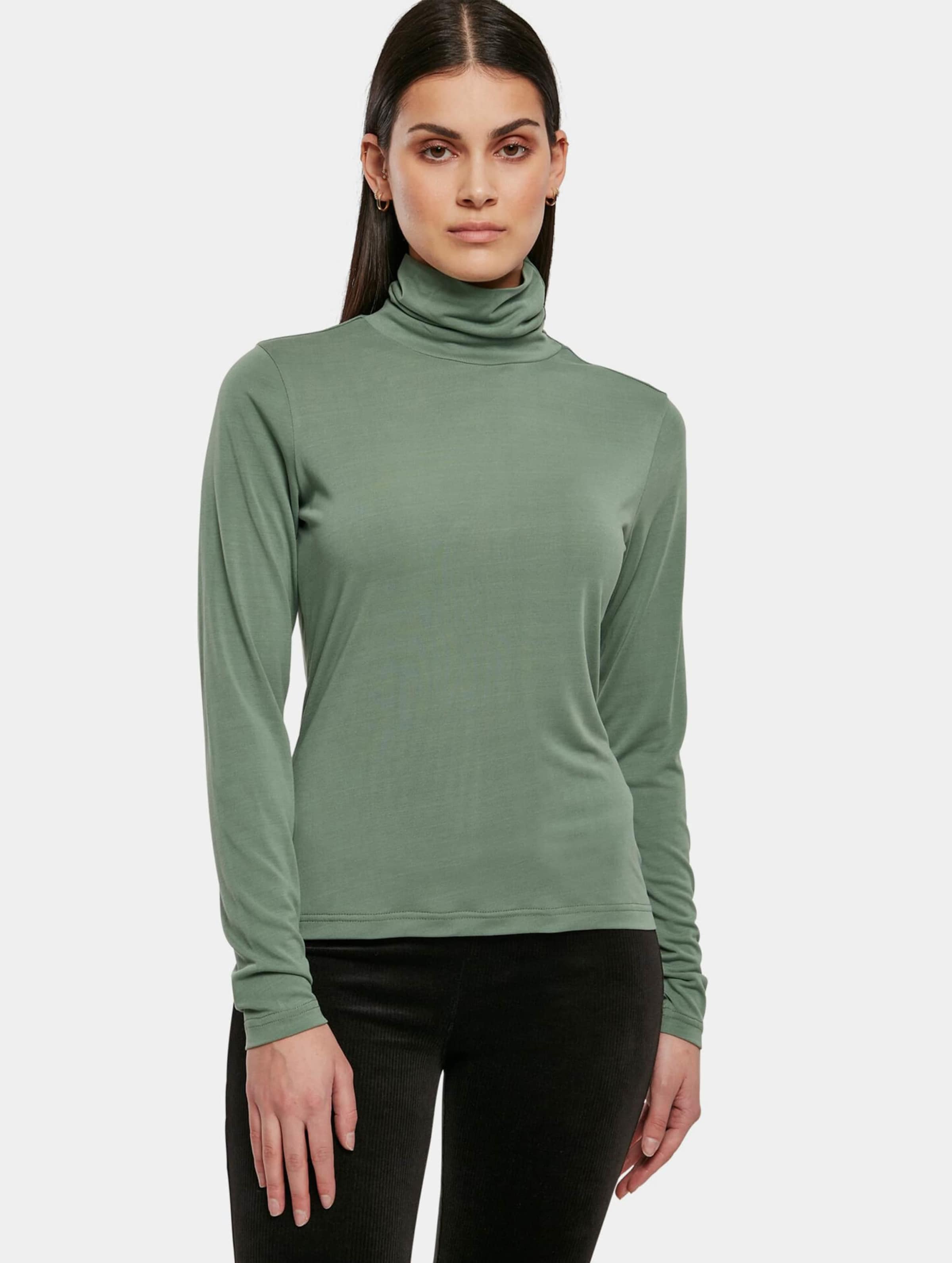 Urban Classics Ladies Modal Turtleneck Longsleeve