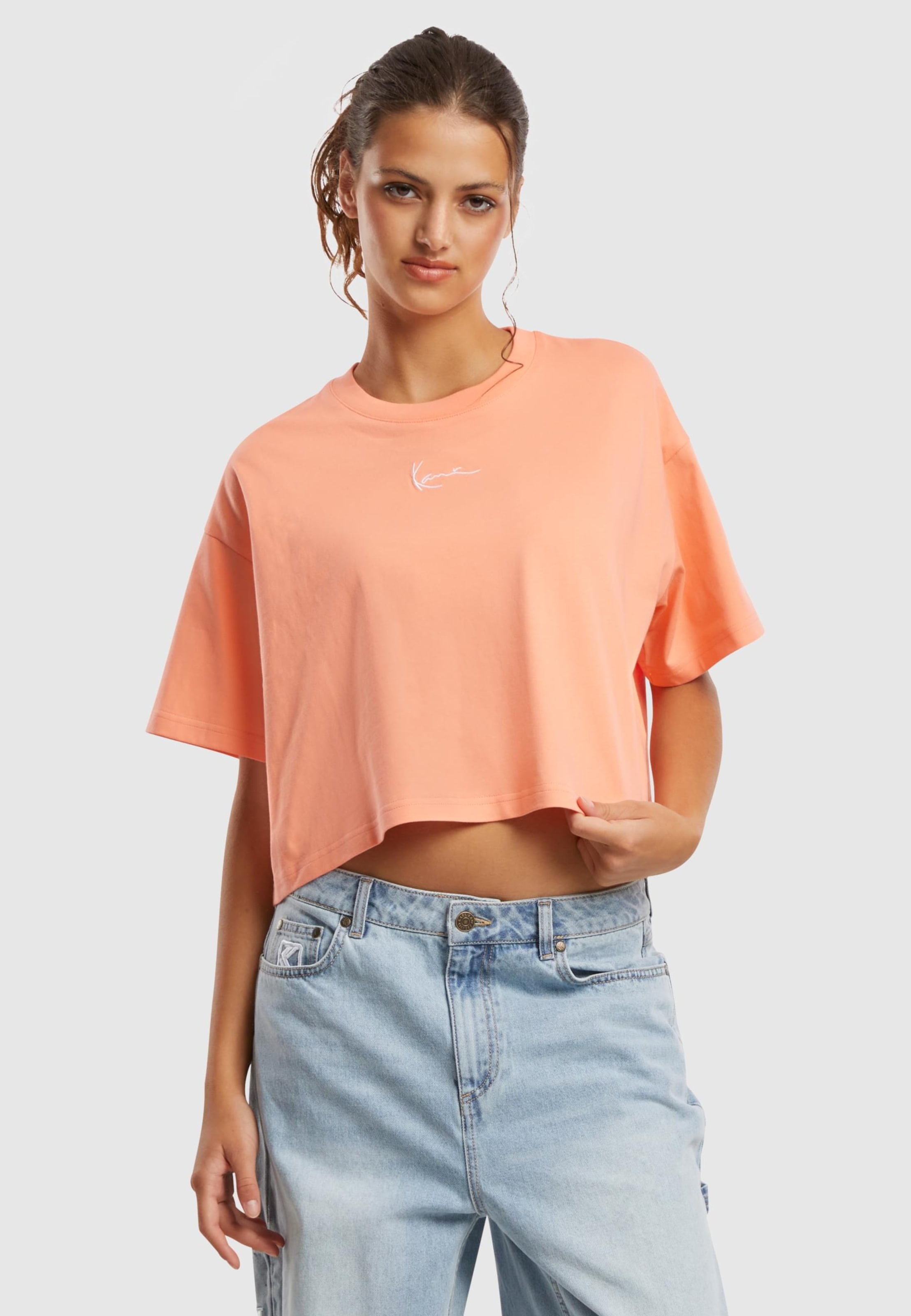 Karl Kani Small Signature Essential Crop Tee