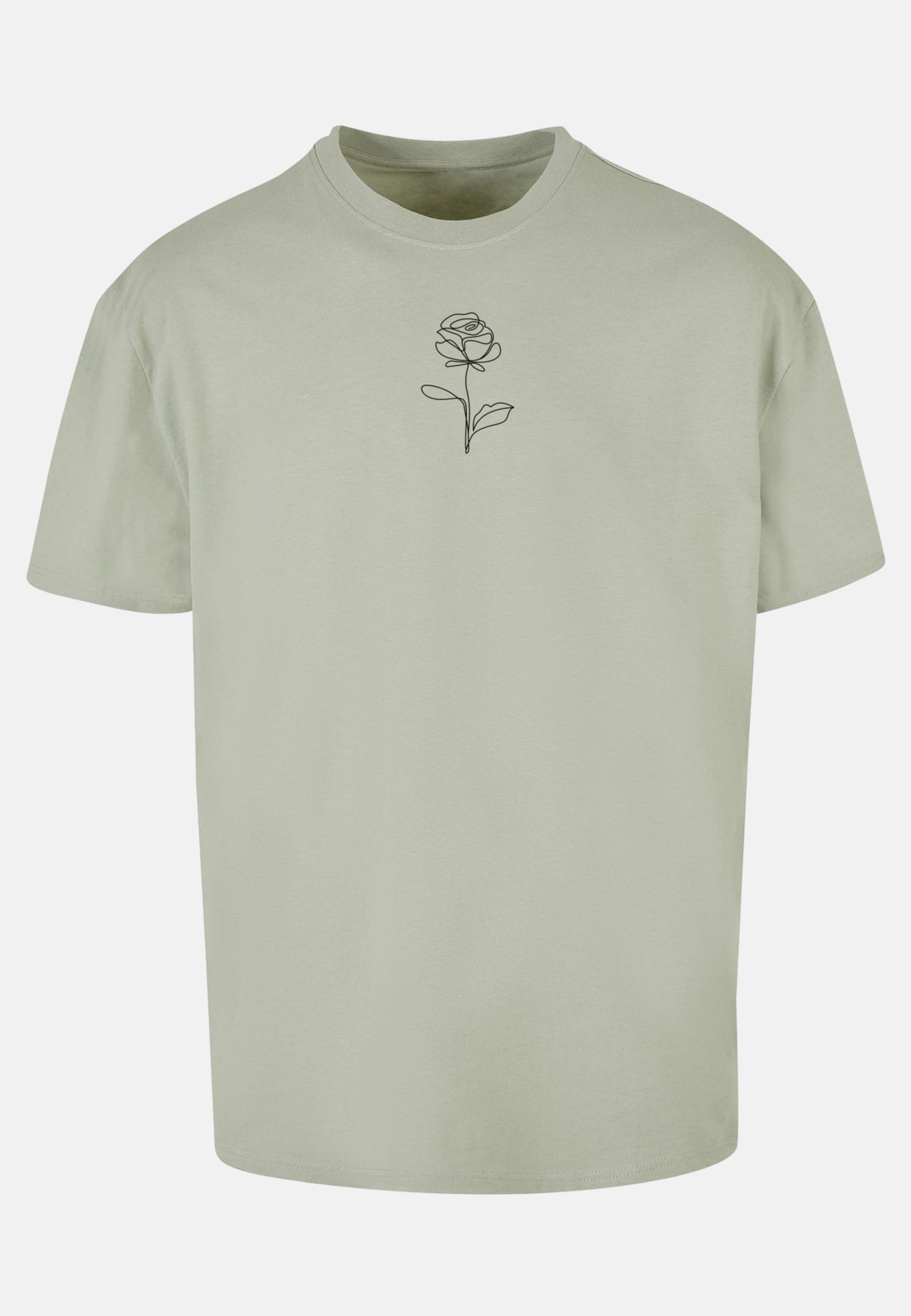 Merchcode POD Rose Heavy Oversize Tee