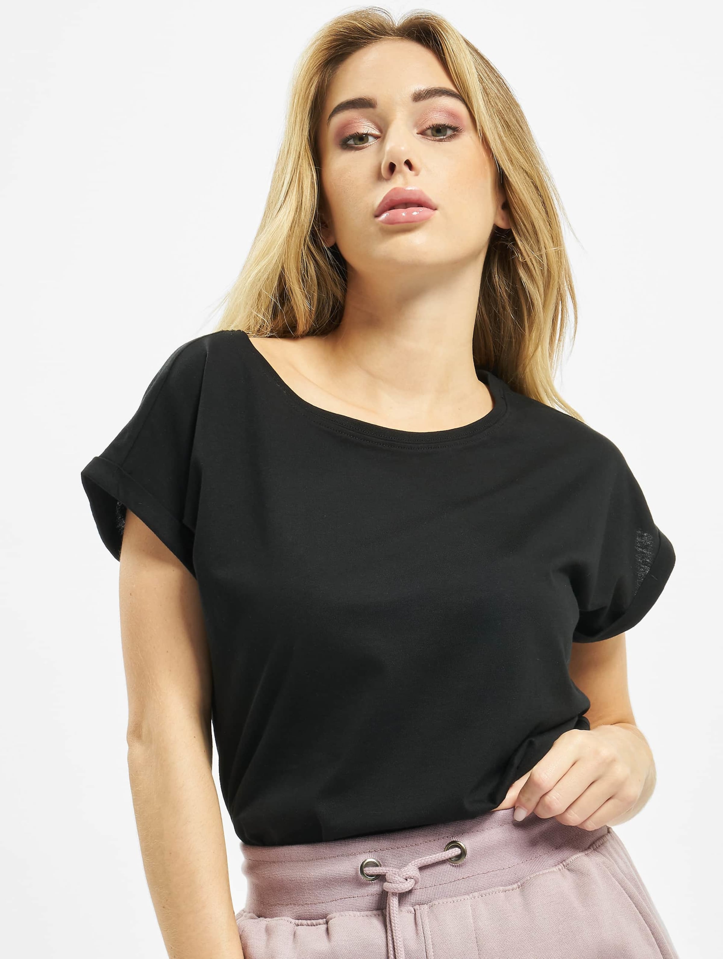 Urban Classics Ladies Organic Extended Shoulder Tee