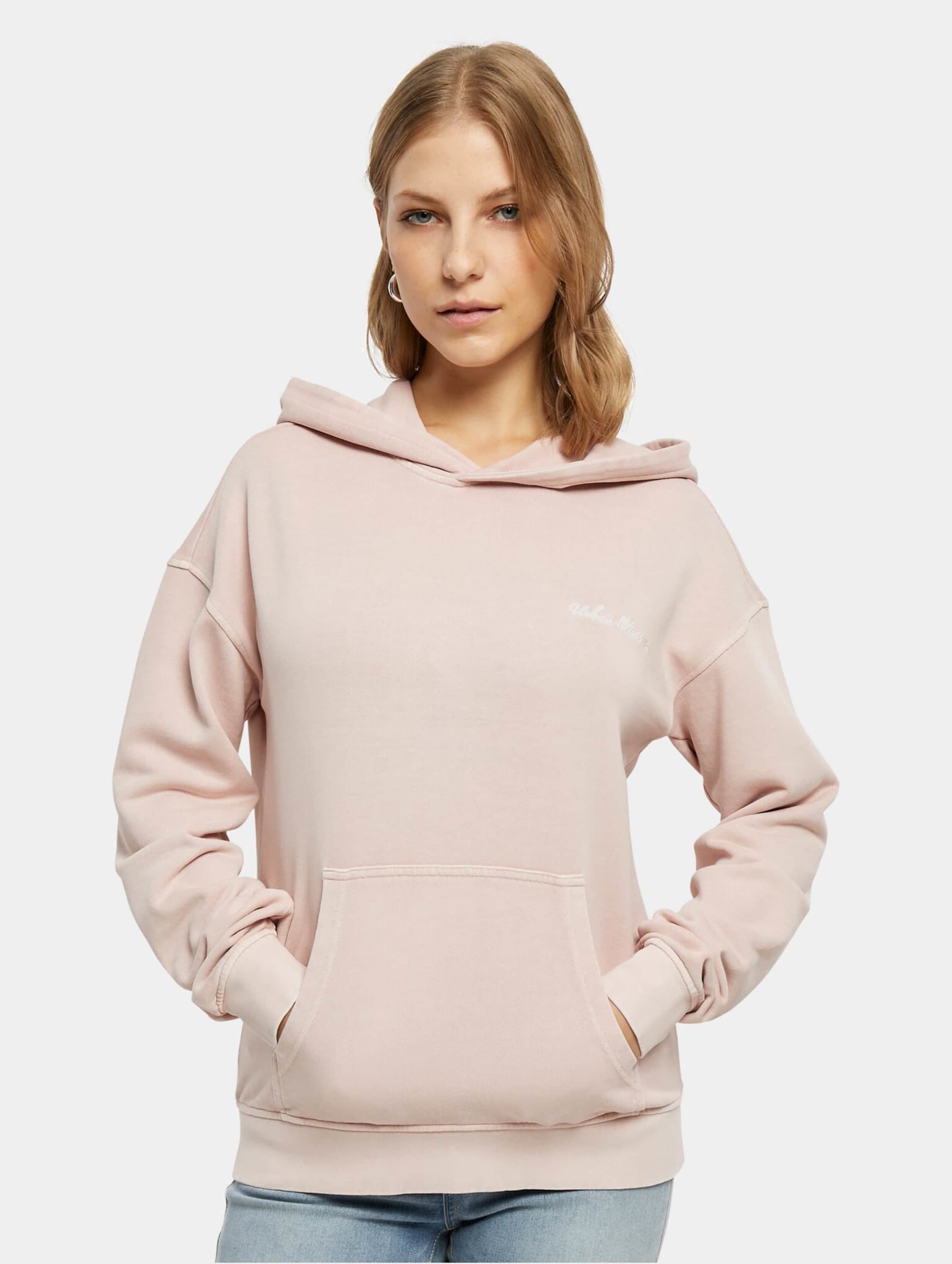 Urban Classics Ladies Small Embroidery Terry Hoody