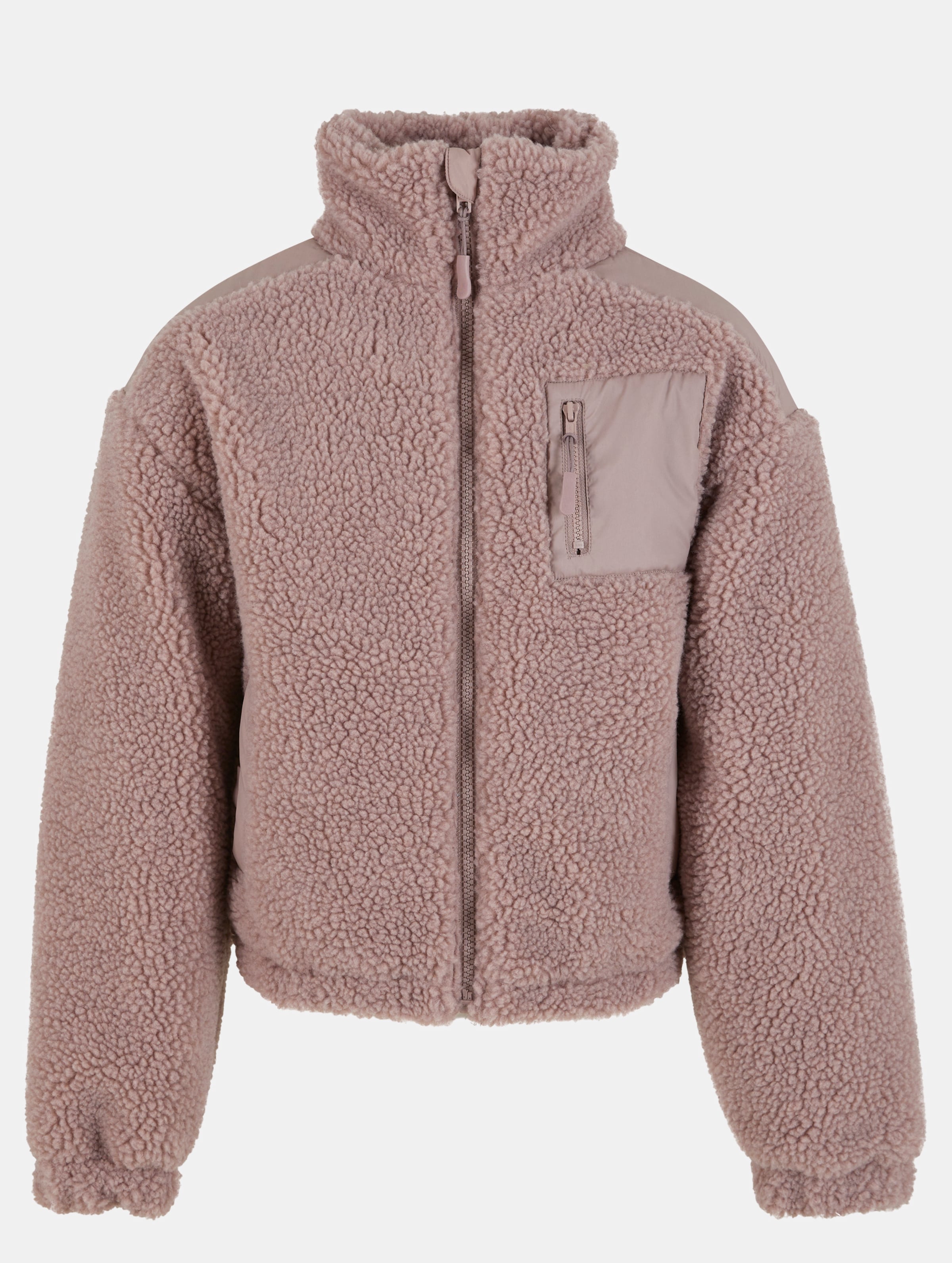 Urban Classics Girls Sherpa Mix Winterjacke