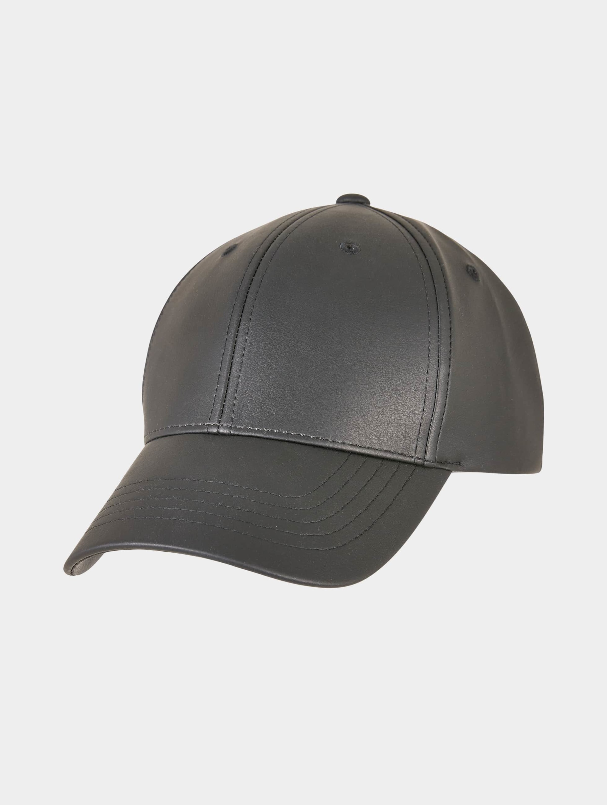 Flexfit Synthetic Leather Alpha Shape Dad Cap
