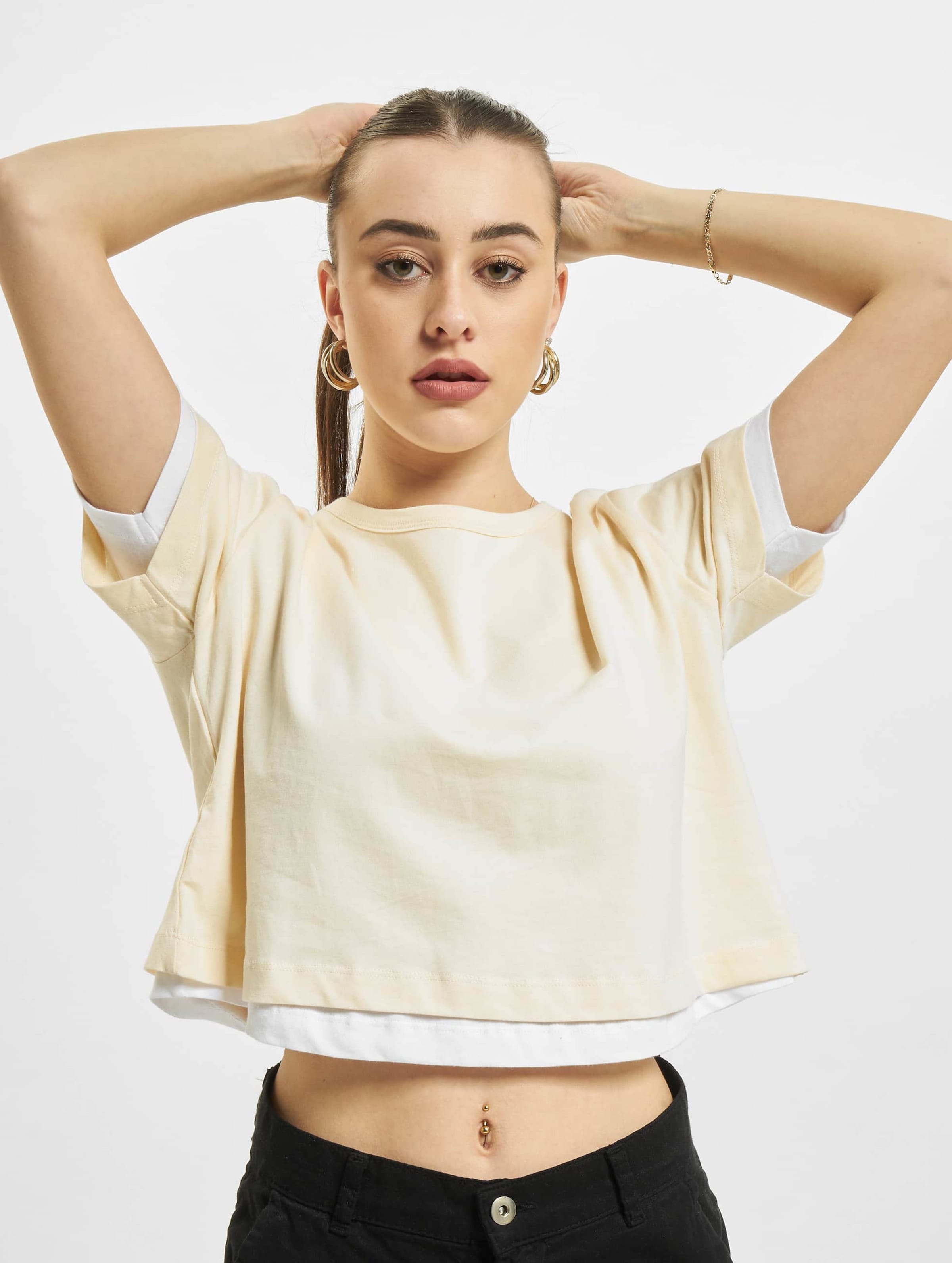 Urban Classics Ladies Full Double Layered Tee