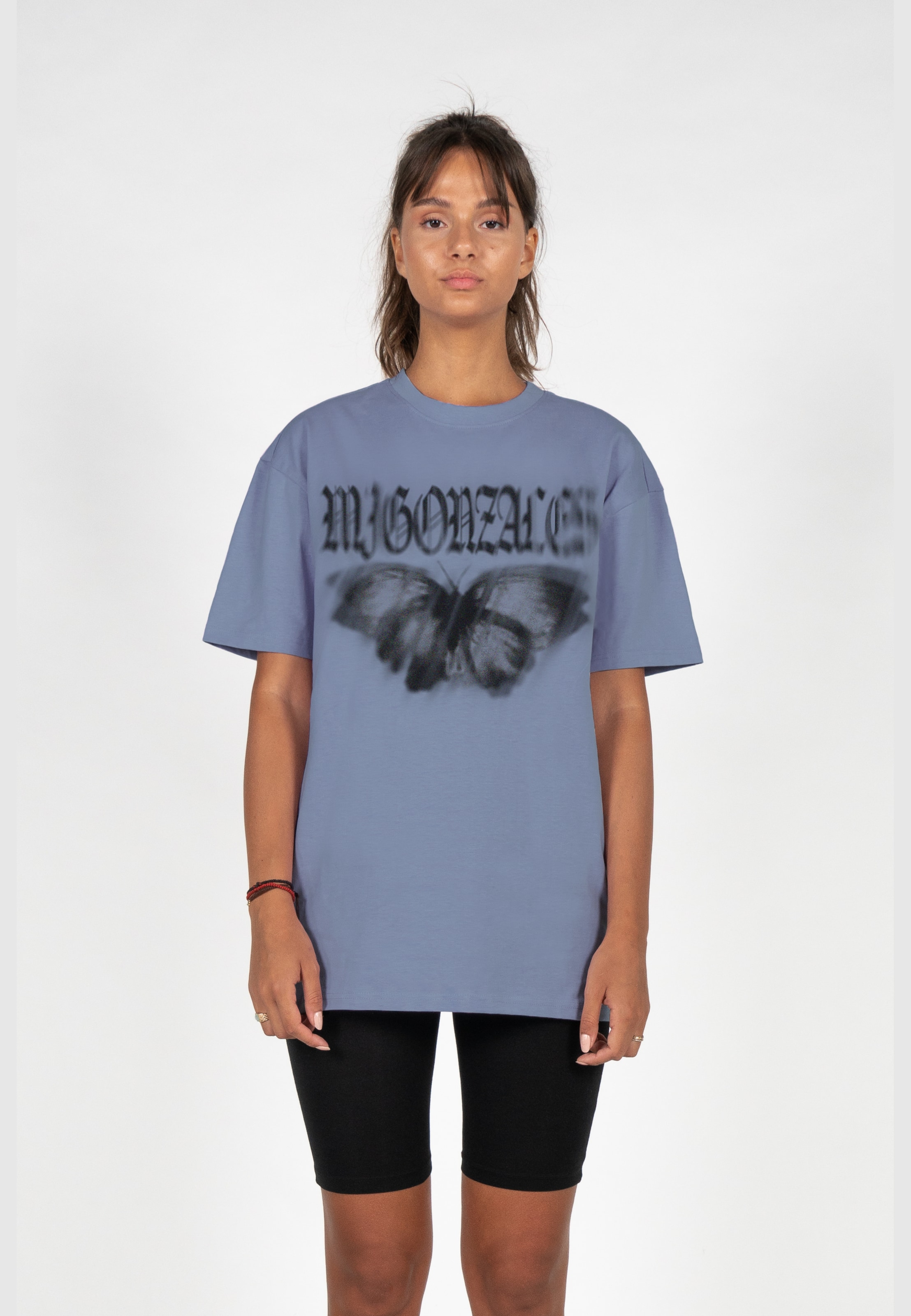 MJ Gonzales Heavy Oversized Tee Ladies - BUTTERFLY ILLUSION