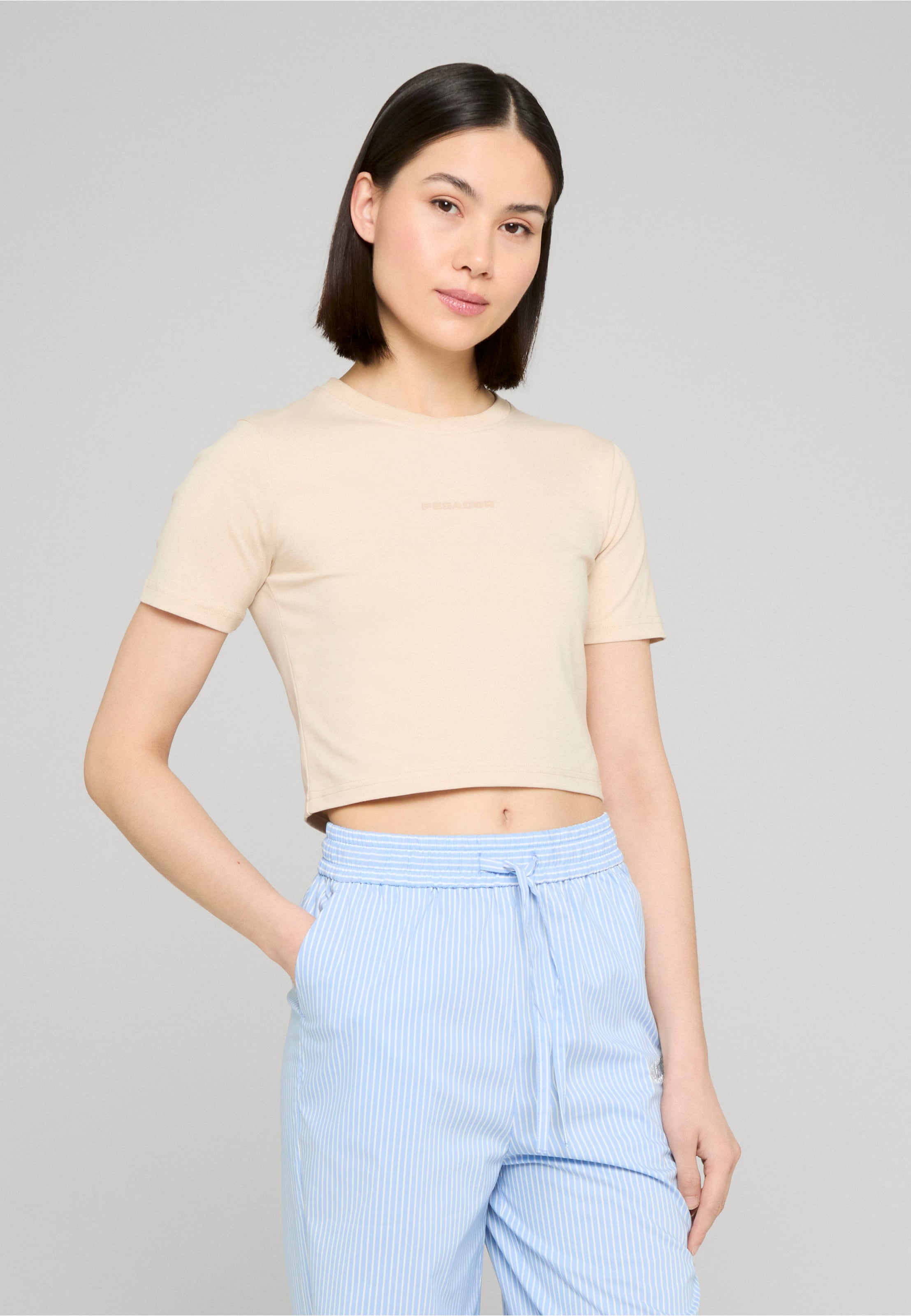PEGADOR Ines Cropped Baby T-Shirt