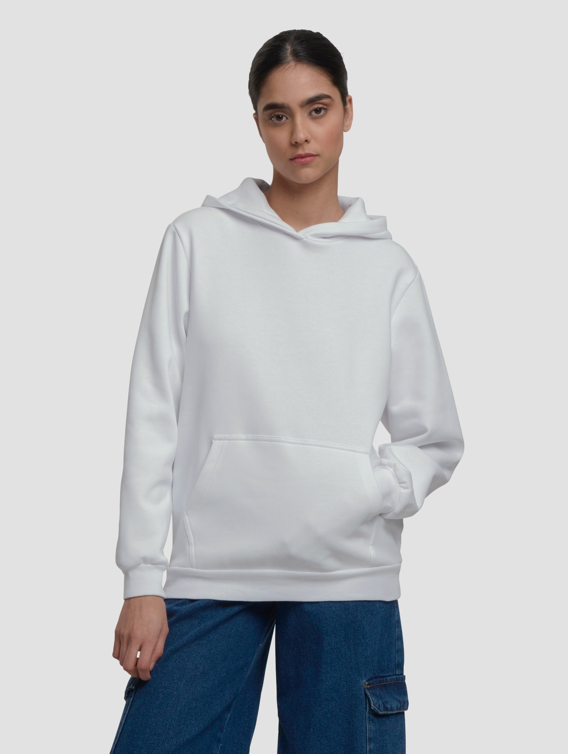 Urban Classics Ladies Loose Brushed Fleece Hoodie