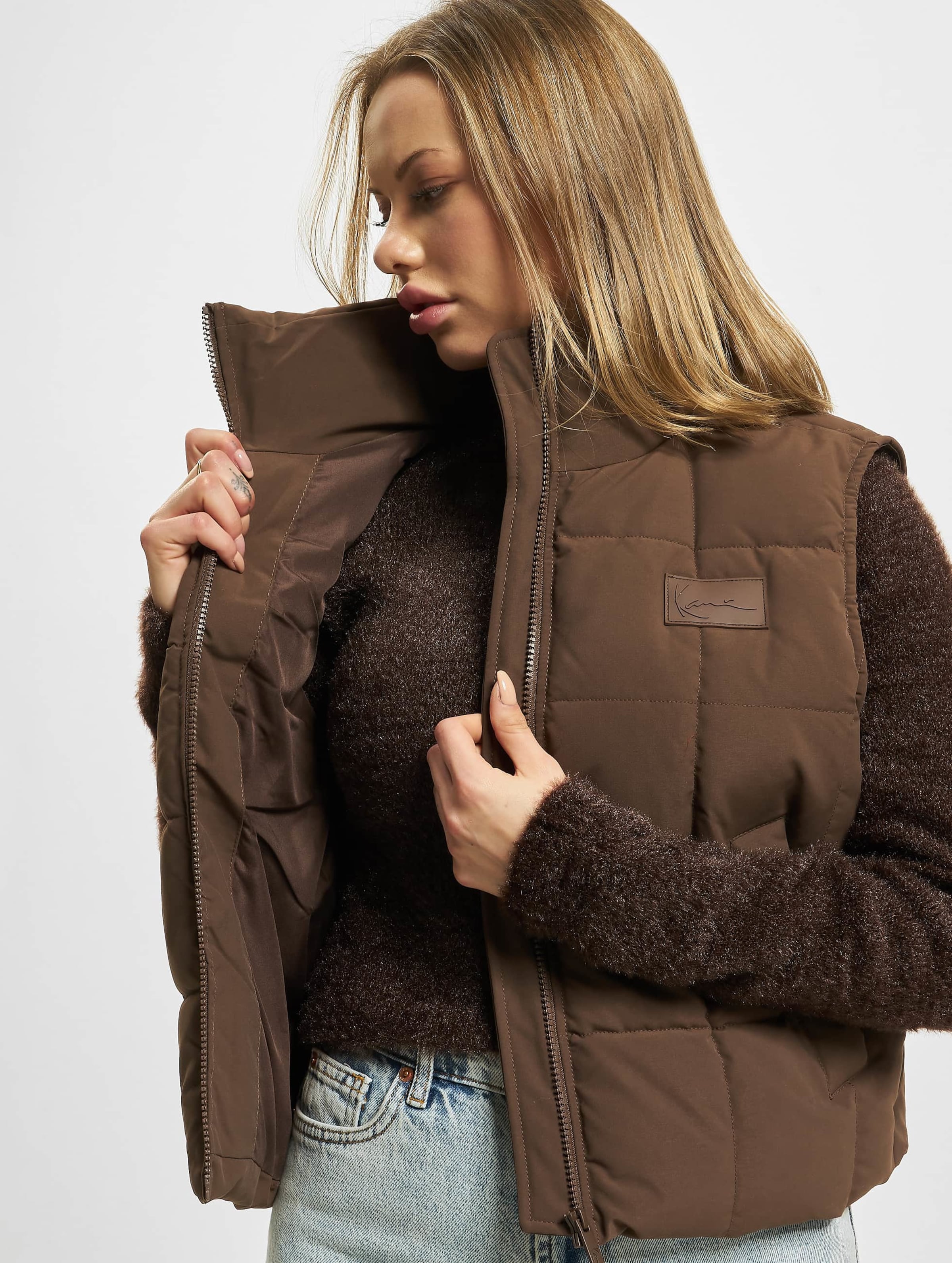 Karl Kani KW224-023-1 KK Small Signature Quilted Vest