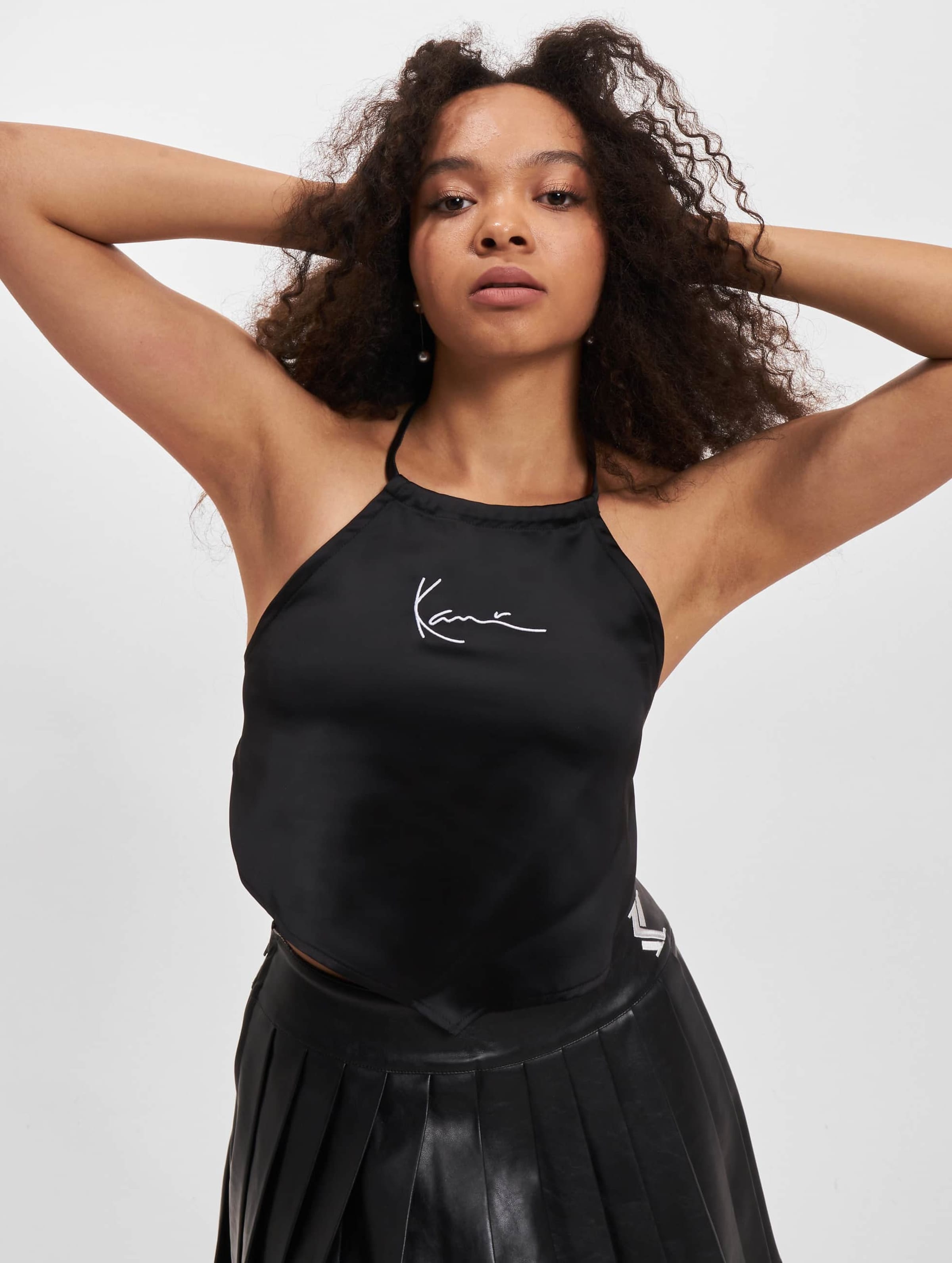 Karl Kani KK Small Signature Satin Top