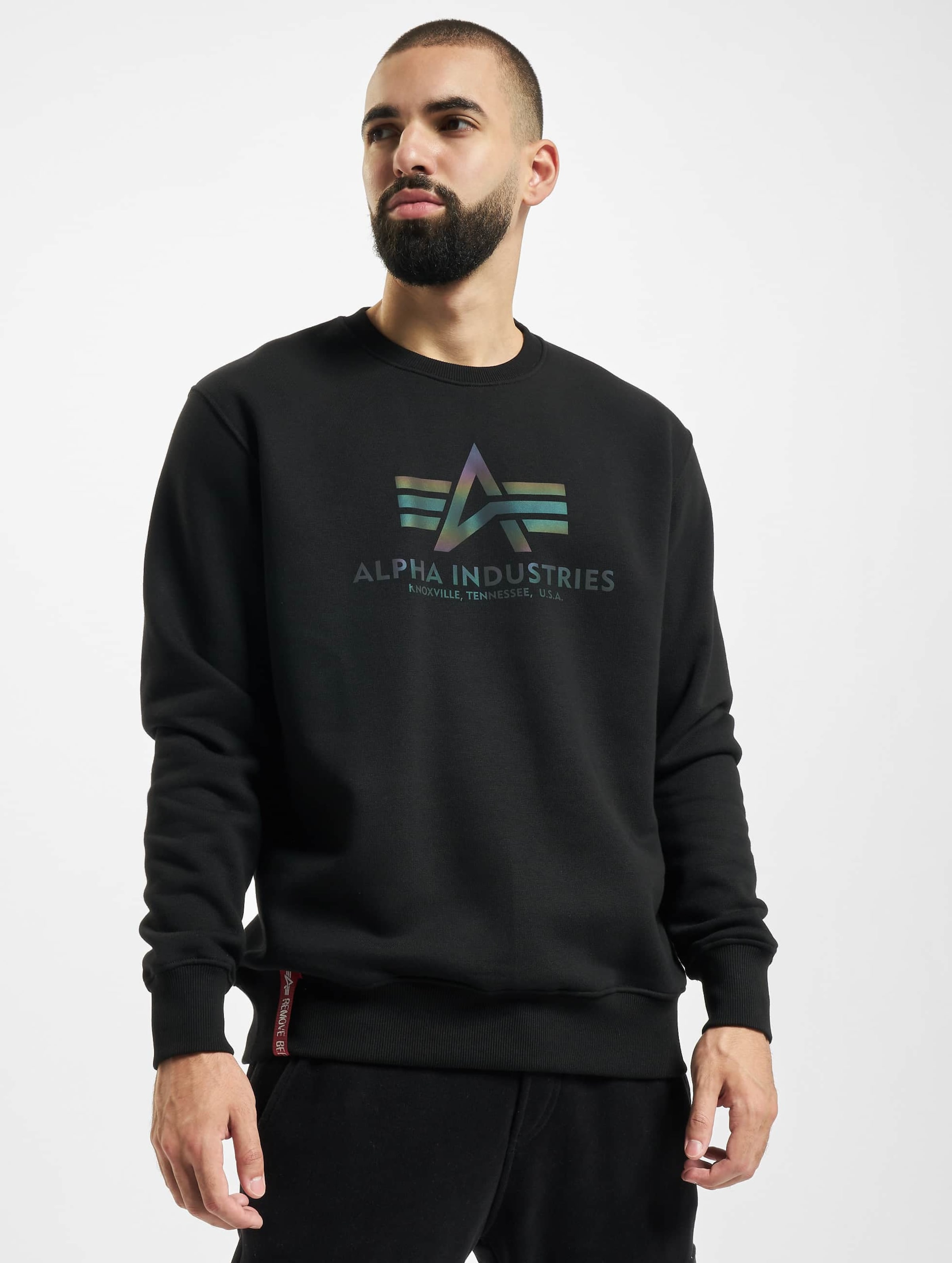 Alpha Industries Basic Rainbow Reflective Pullover