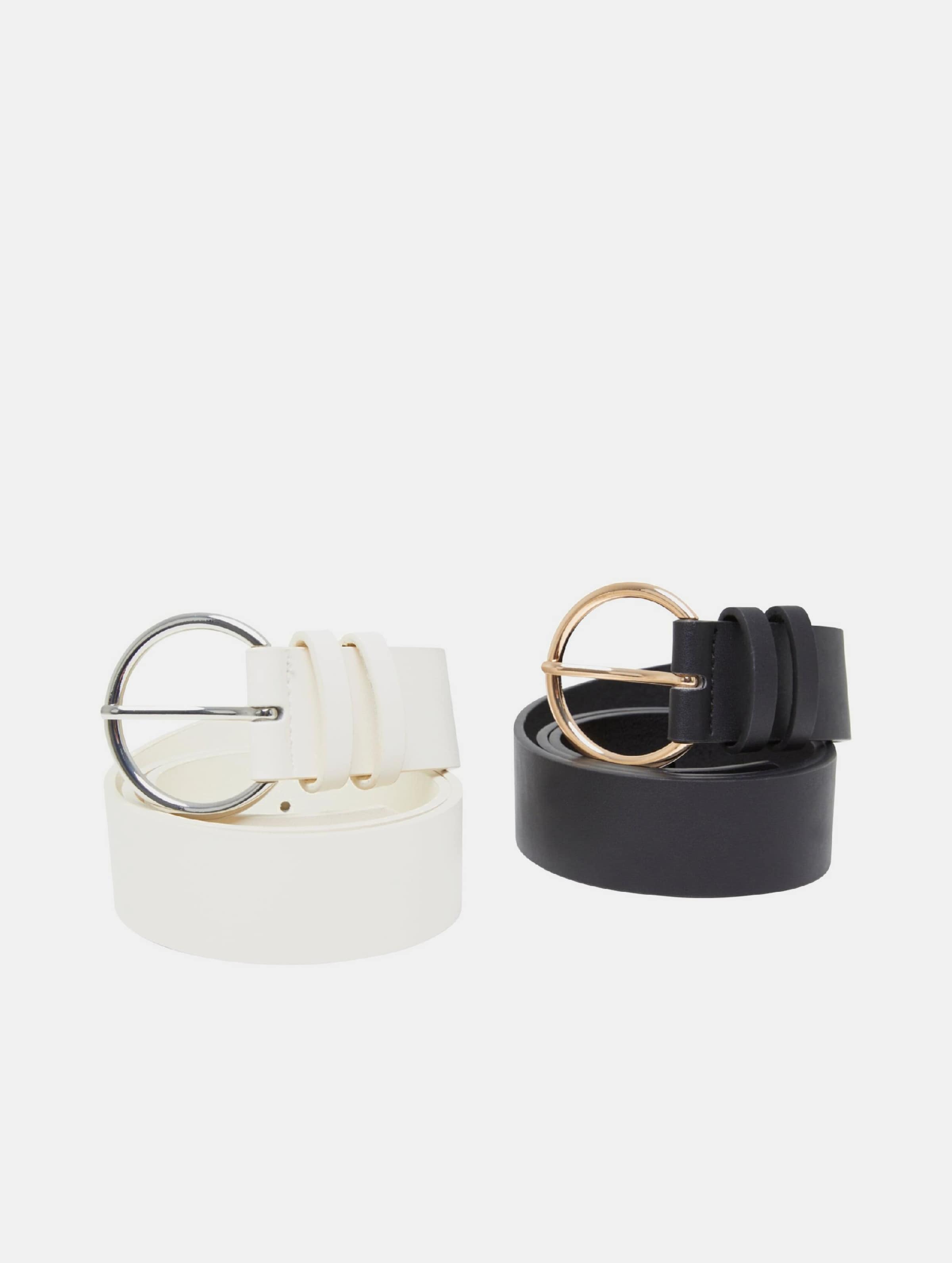Urban Classics Basic PU 2 Pack Gürtel