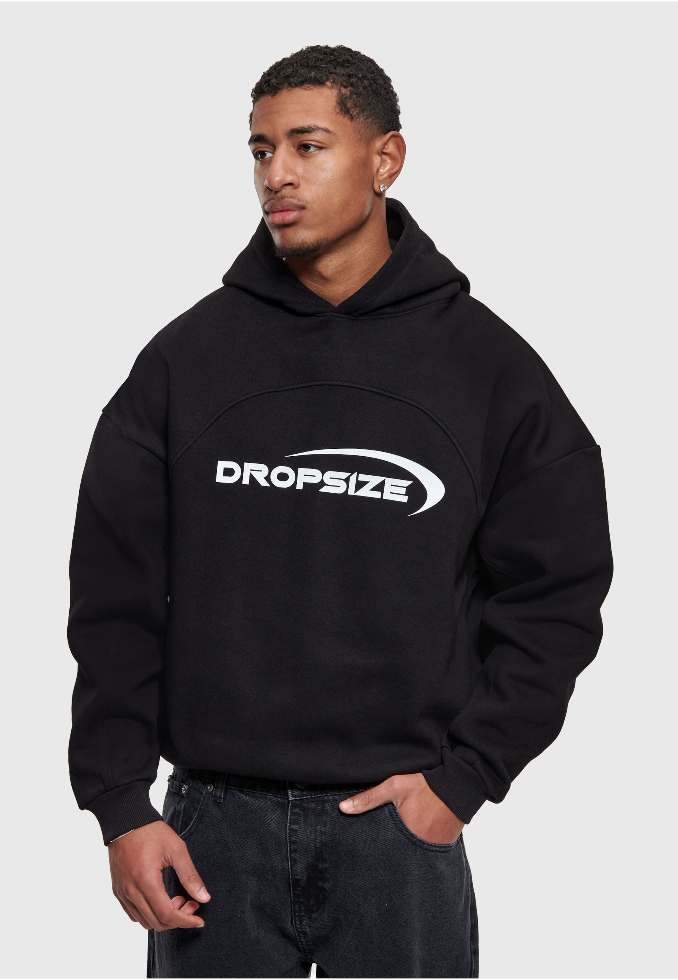 Dropsize DYNAMIC HD LOGO BOMBER HOODIE
