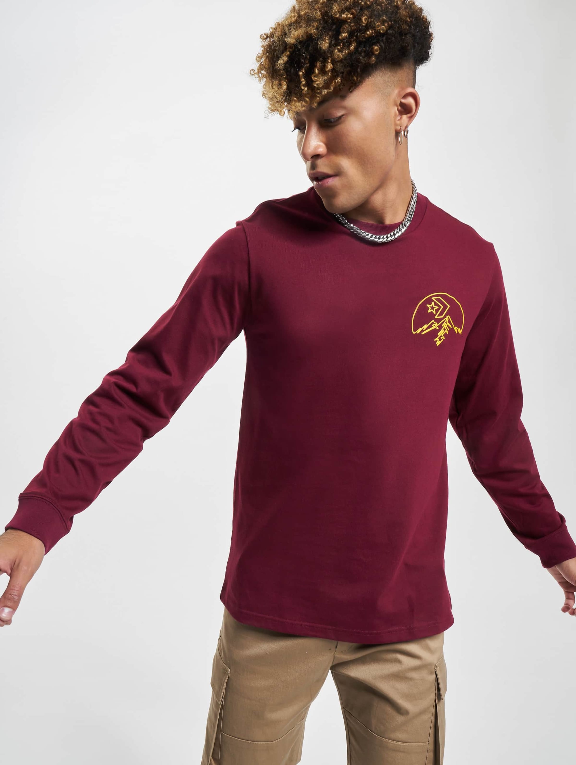 Converse Counter Climate Longsleeve Dark Beetroot