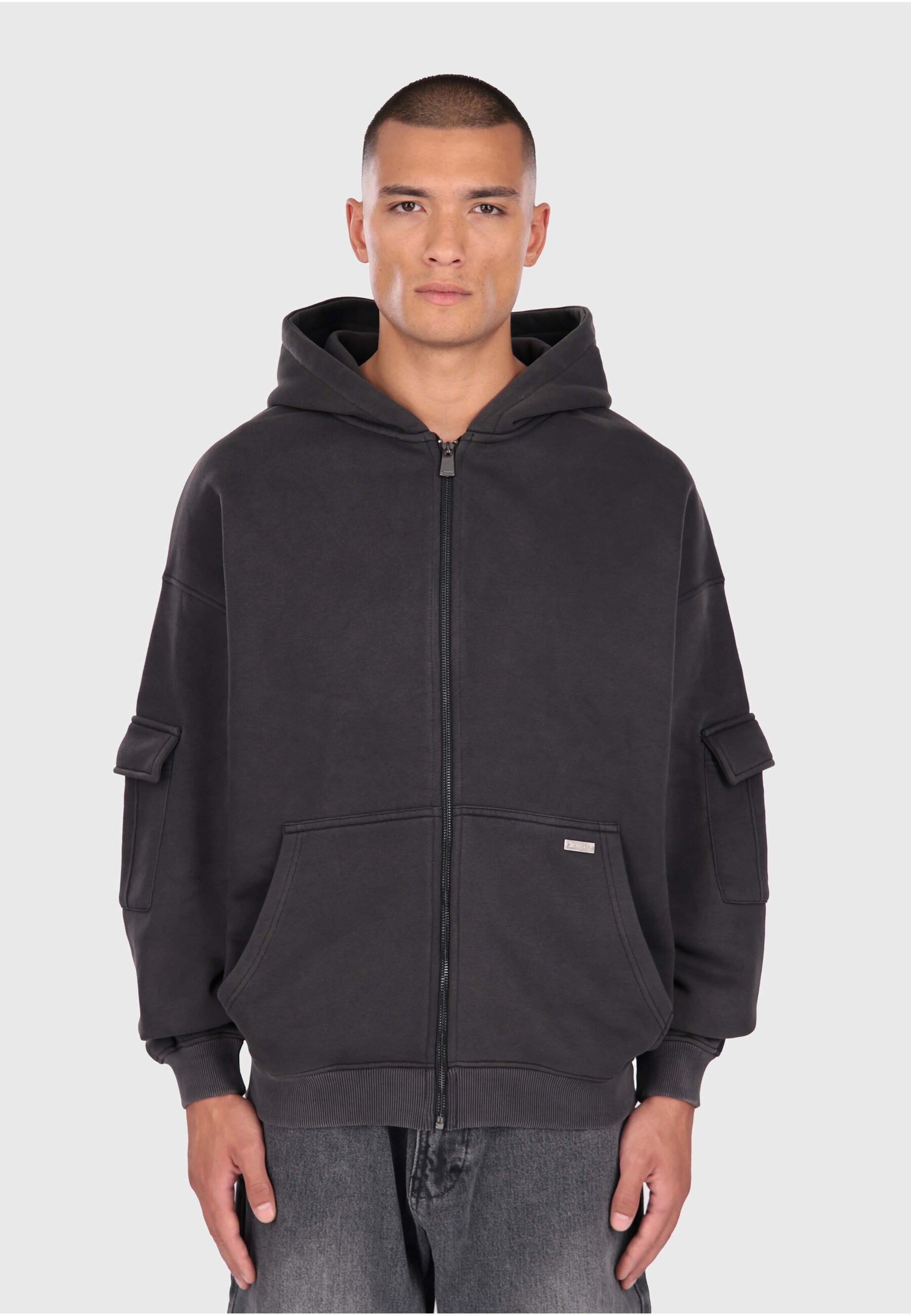 Dropsize CARGO ZIPPER HOODIE