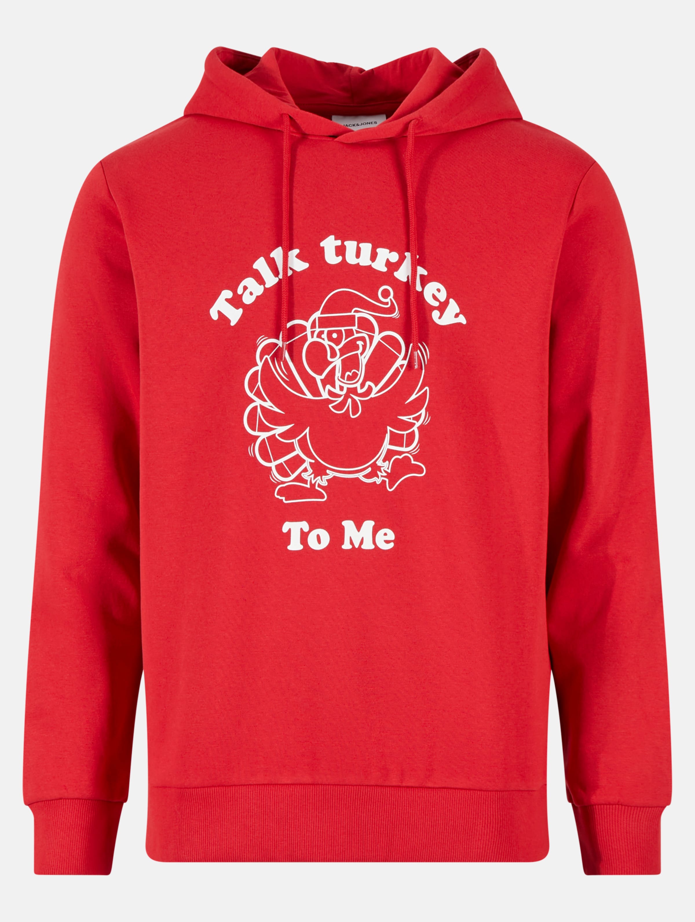 Jack & Jones XMAS One Color Funny Sweat Hoodie
