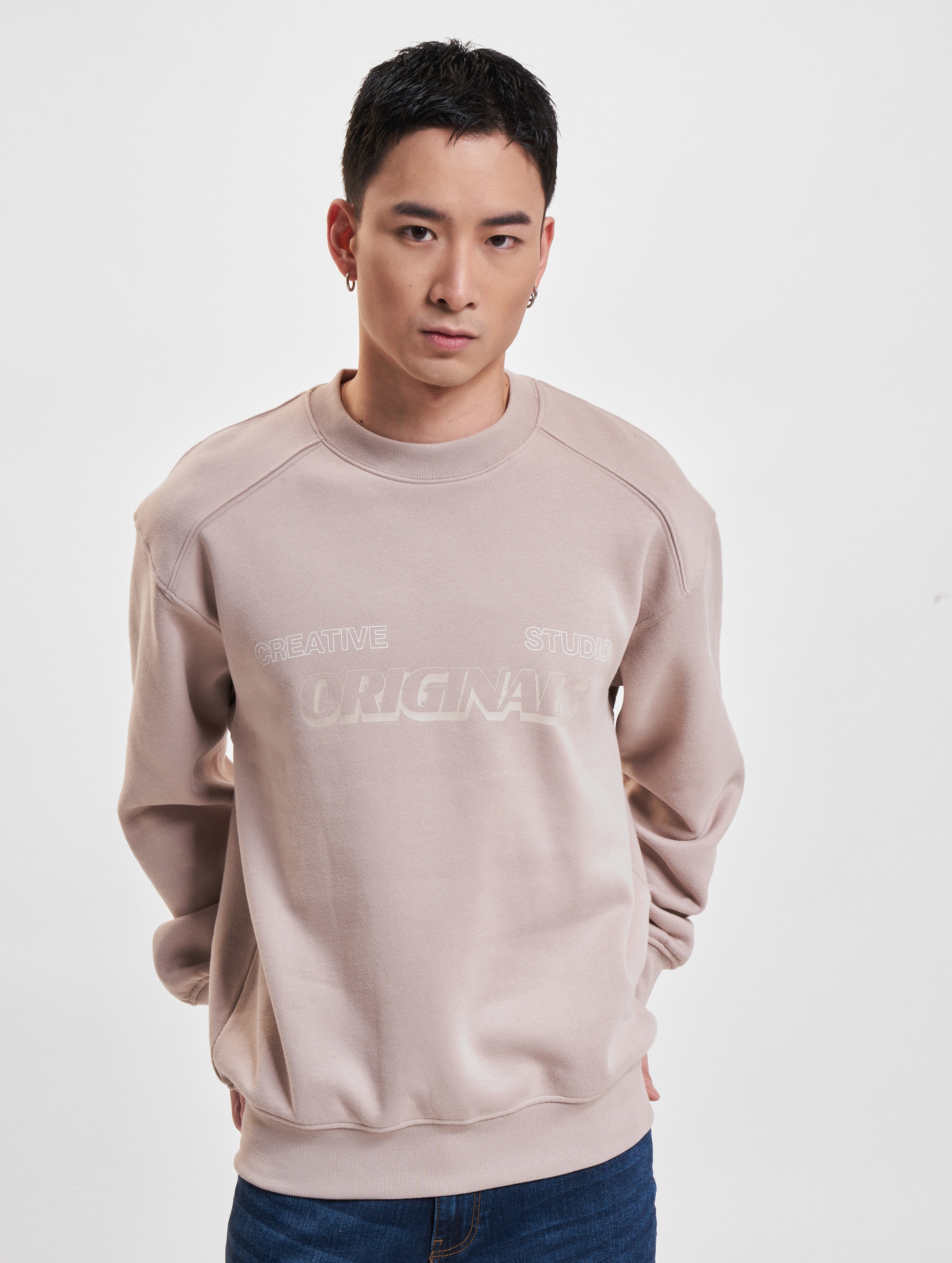 Jack & Jones Shadow Bolt Pullover Crew Neck
